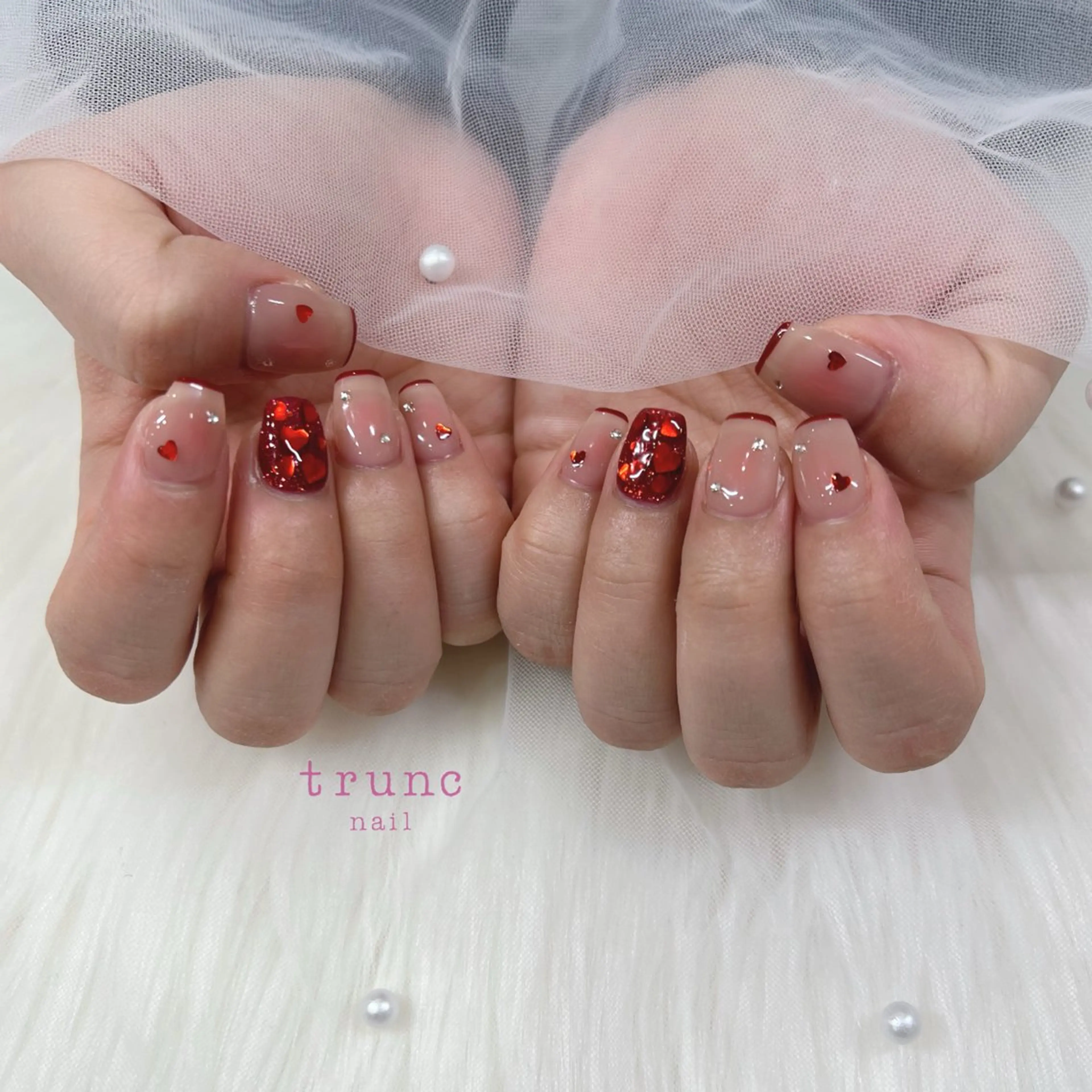 ネイル trunc nail 🌻宮下🌻のネイルデザイン