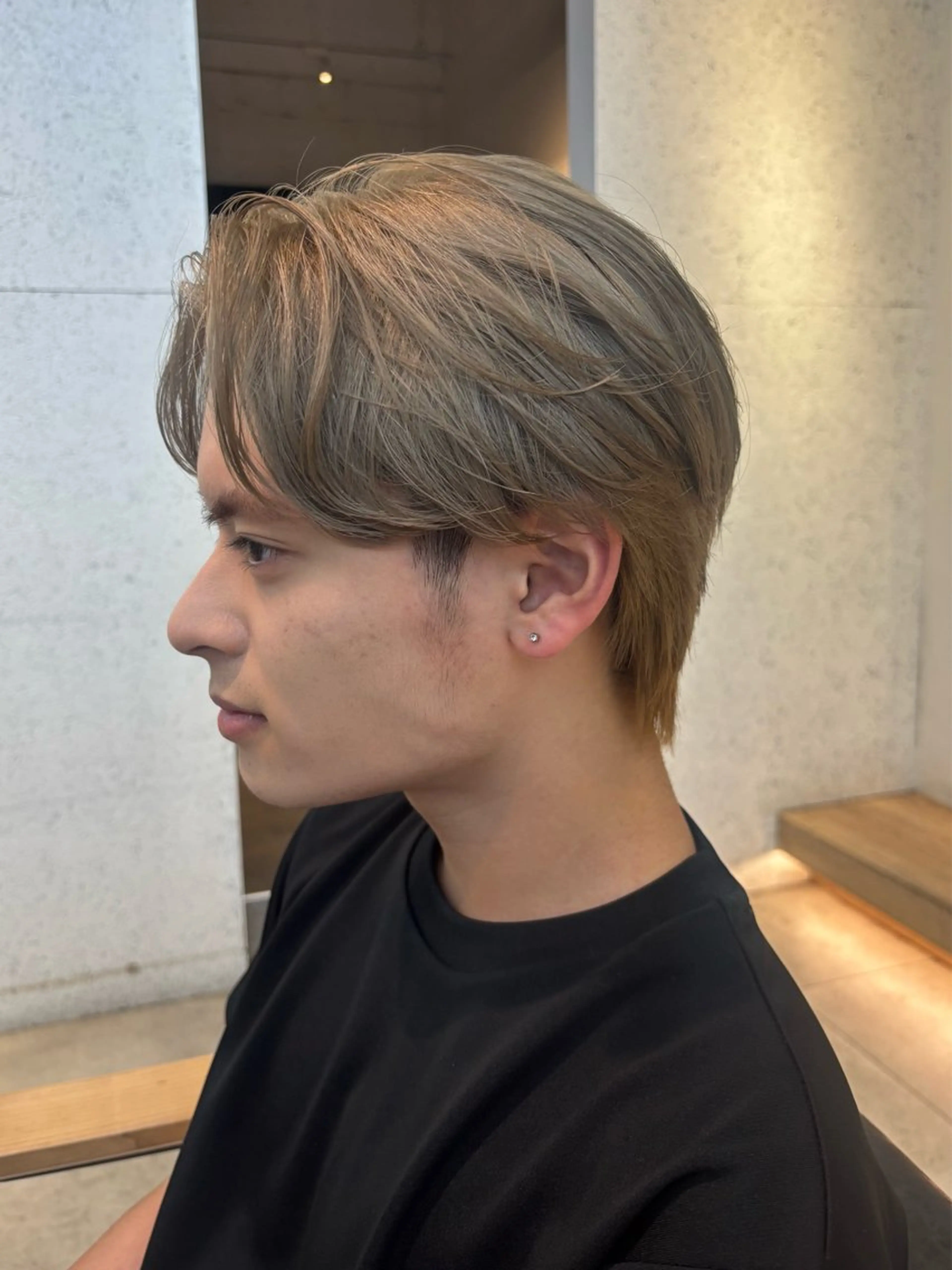 カラー メンズ ヘアカラー メンズパーマ/ メッシュ📍ﾕﾘのヘアスタイル