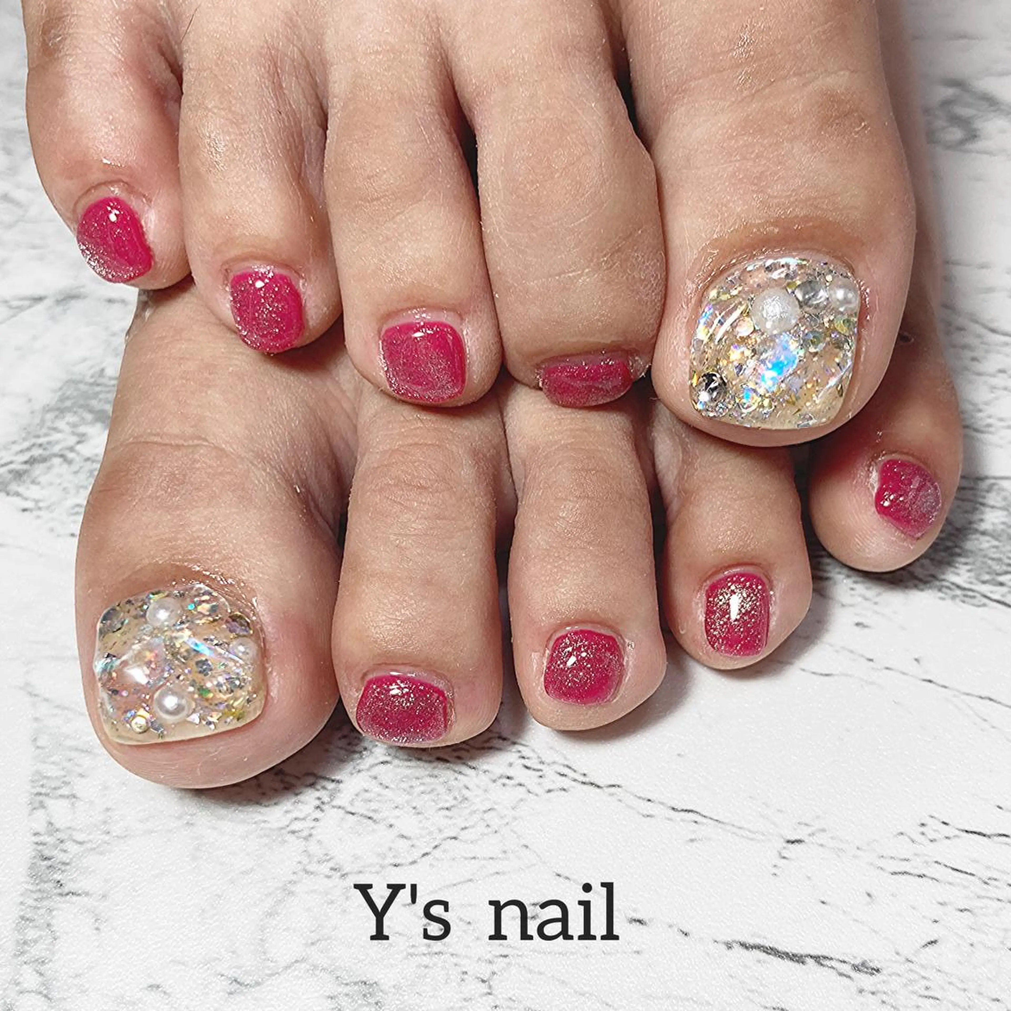 ネイル 韓国ネイル 手書きが得意🖌️ Y’s  nailのネイルデザイン
