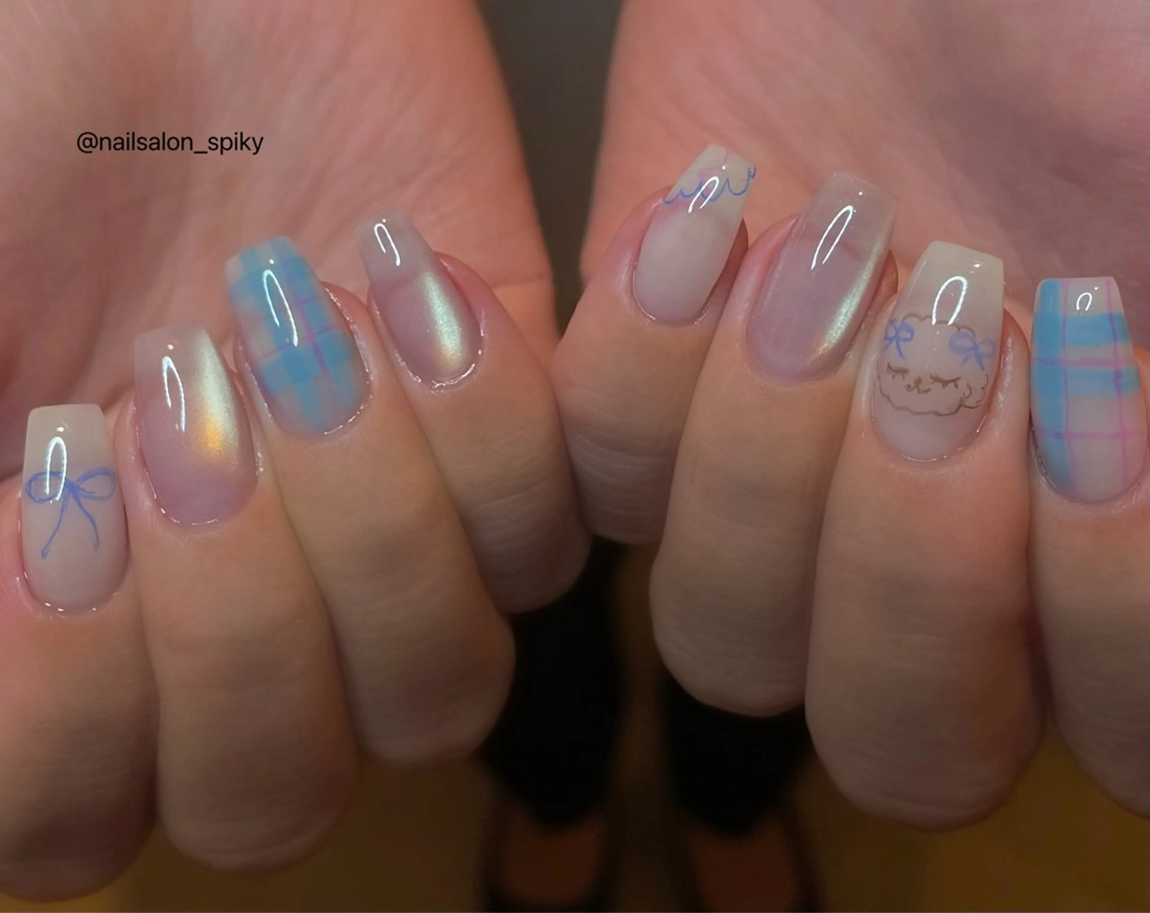 ネイル Spiky とうげ ふうかのネイルデザイン