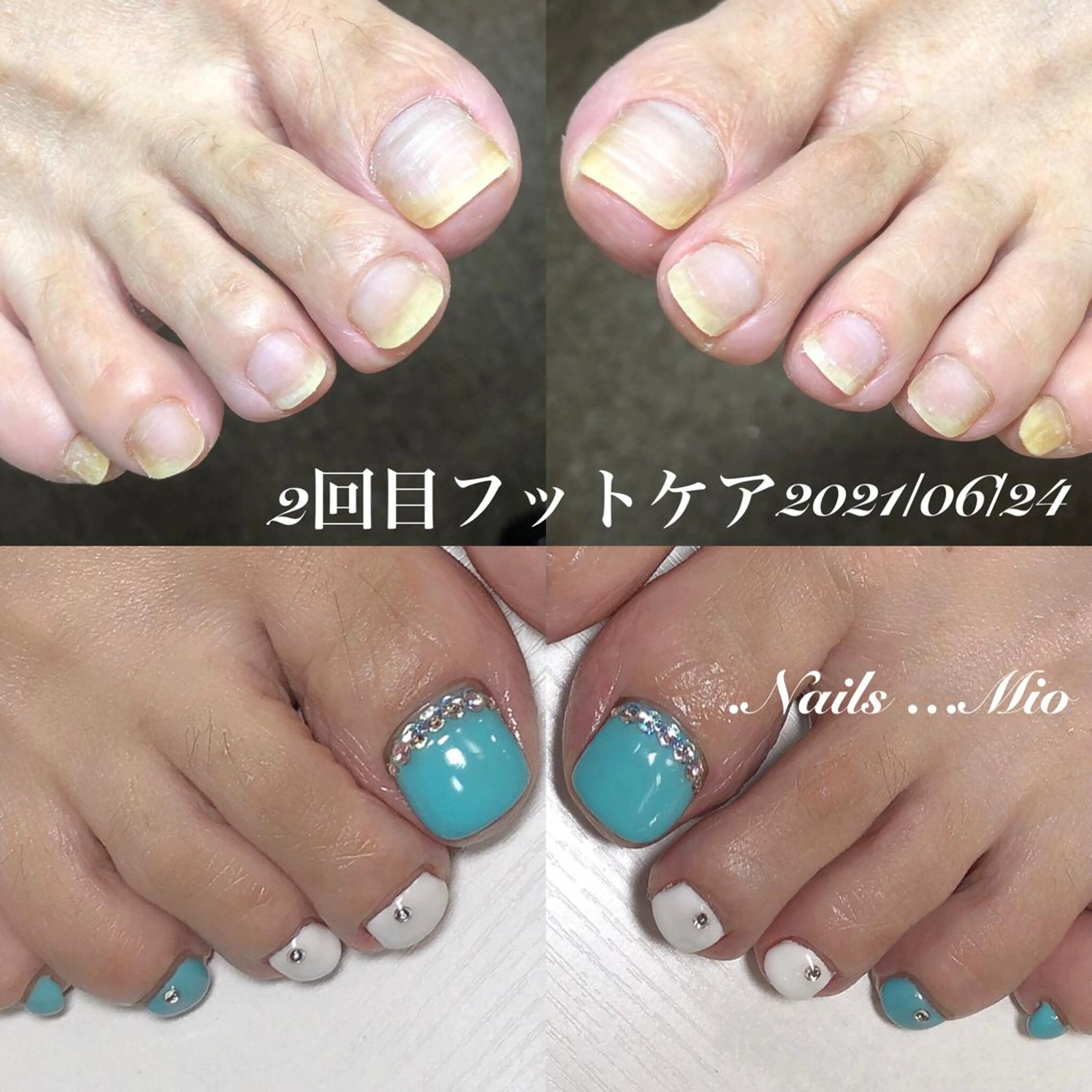 ネイル フットネイル .Nails Mio 赤羽西ネイルサロンのネイルデザイン