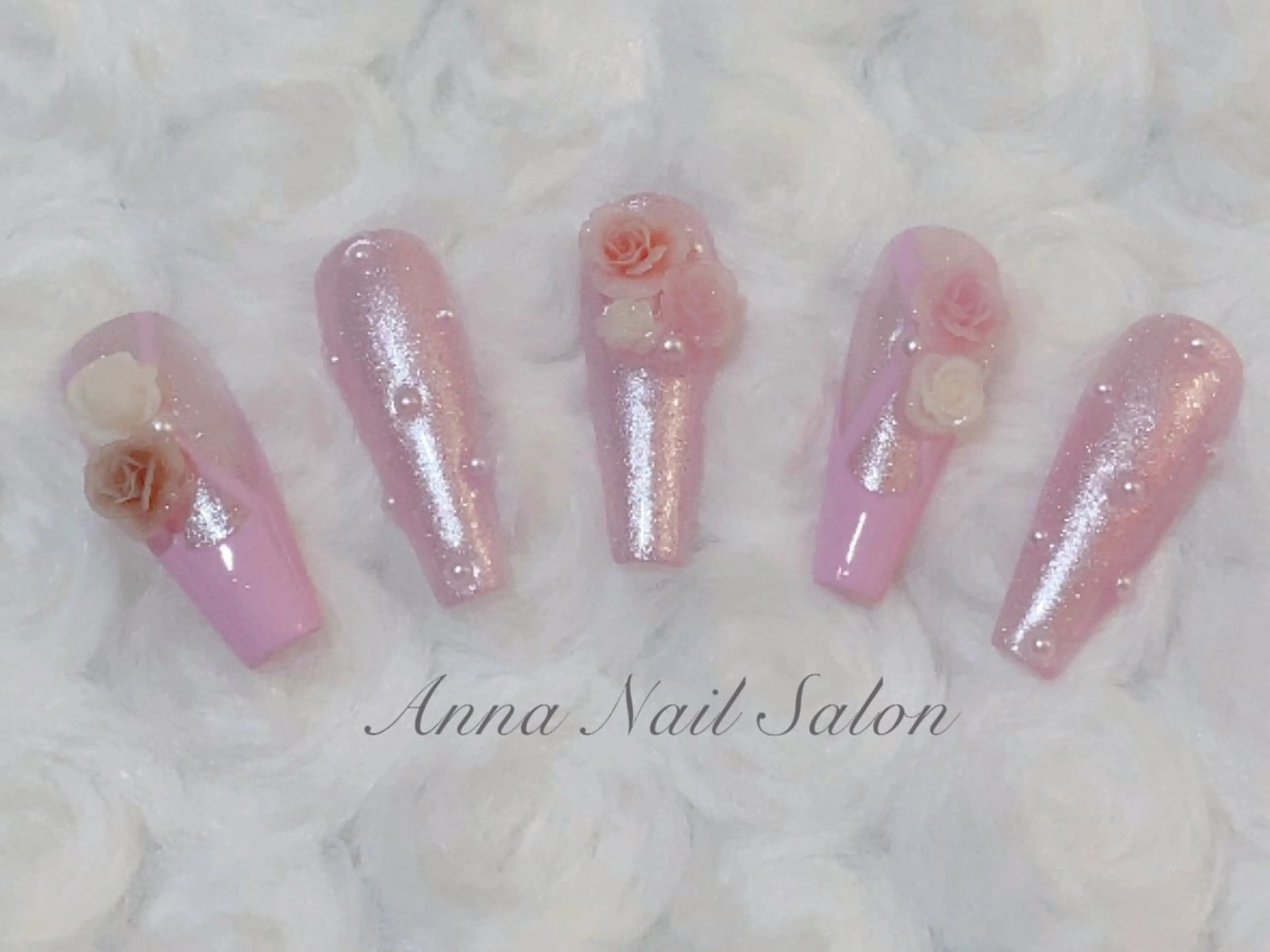 ネイル ハンドネイル 🩵ANNA Nail  🩵のネイルデザイン