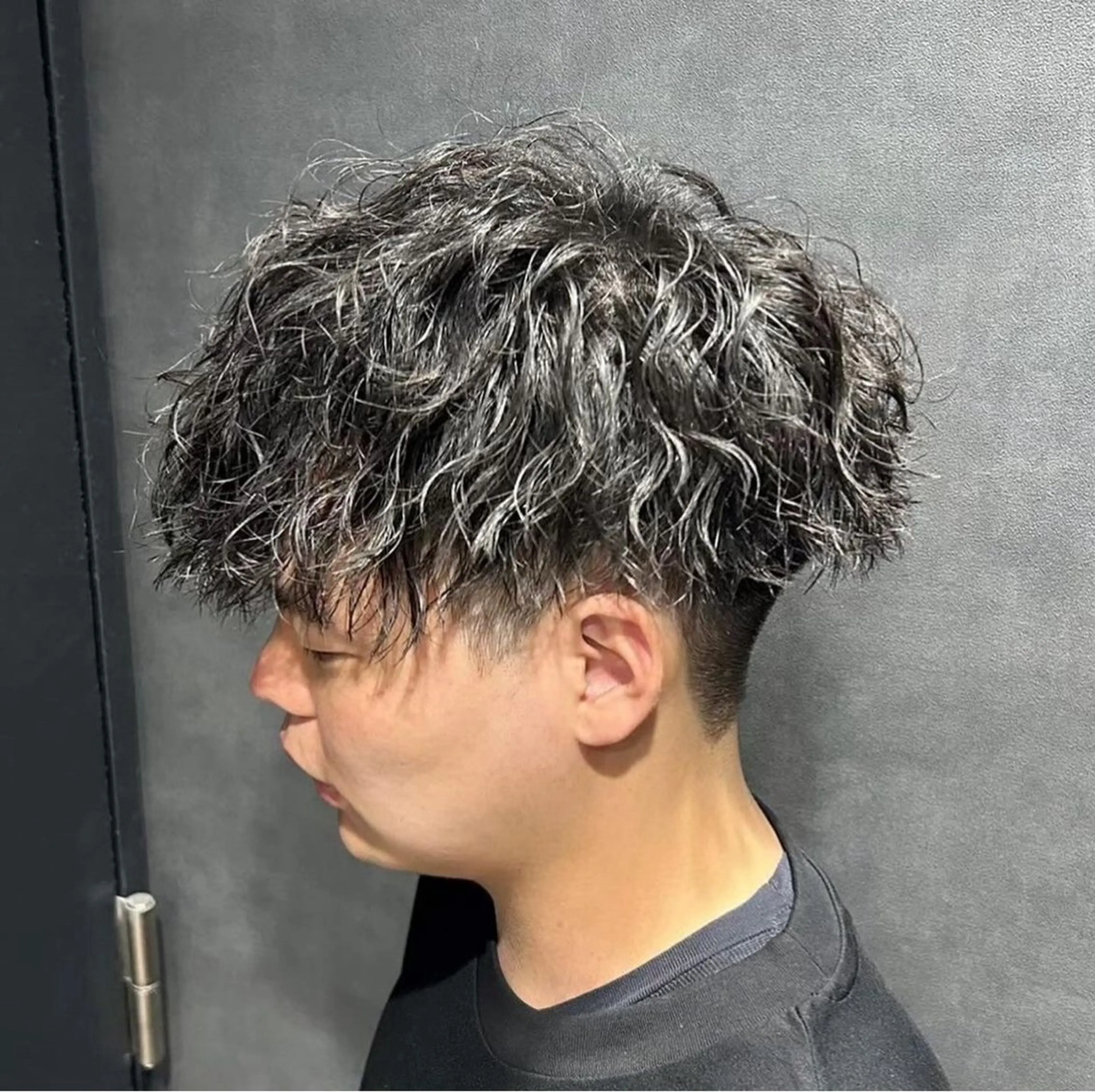 ショート パーマ メンズ 🖤Ayumi🖤 メンズ特化❤️‍🔥のヘアスタイル