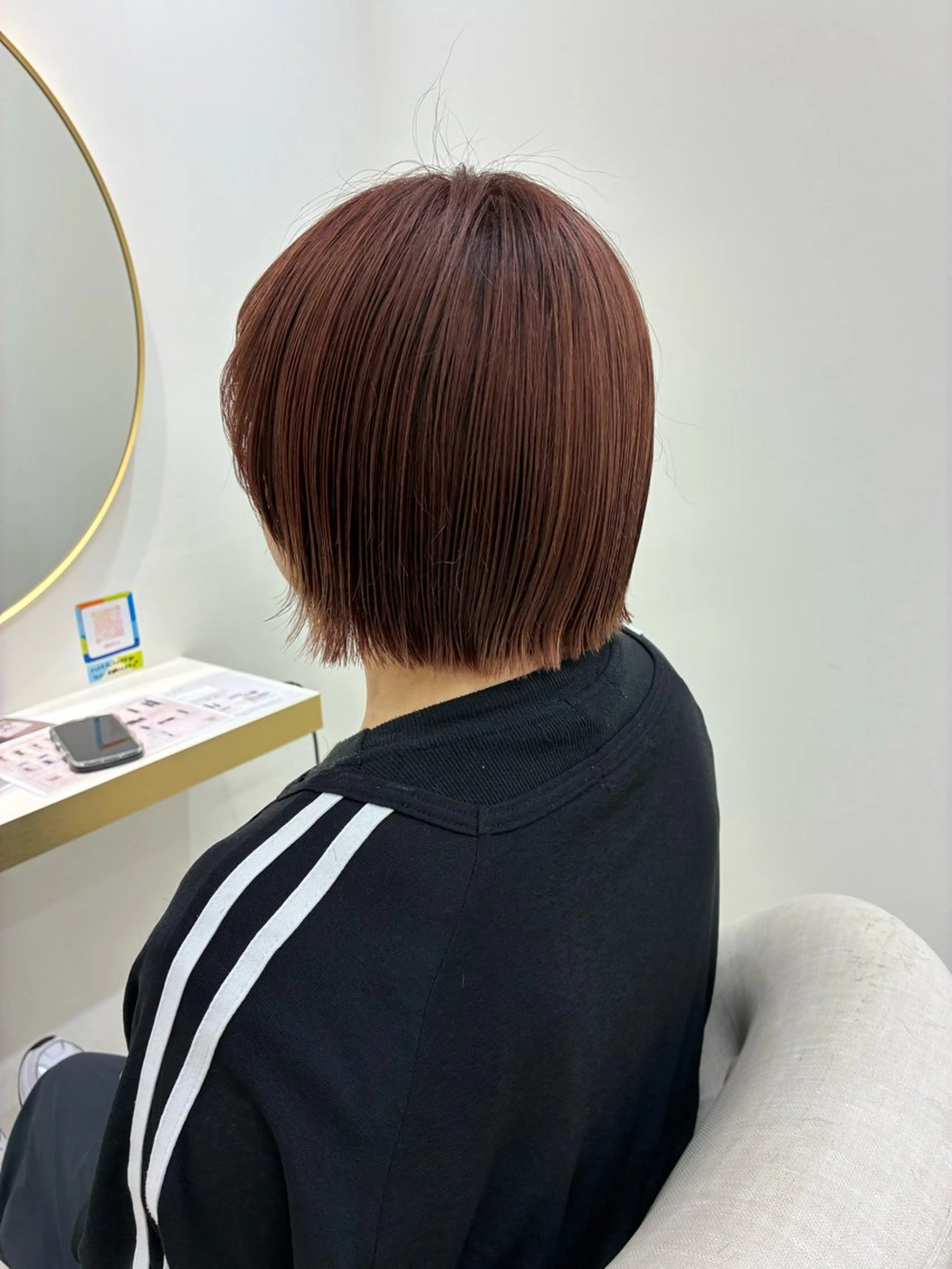 ショート カラー カット ヘアカラー トリートメント 甲斐美月 /Jr.スタイリストのヘアスタイル