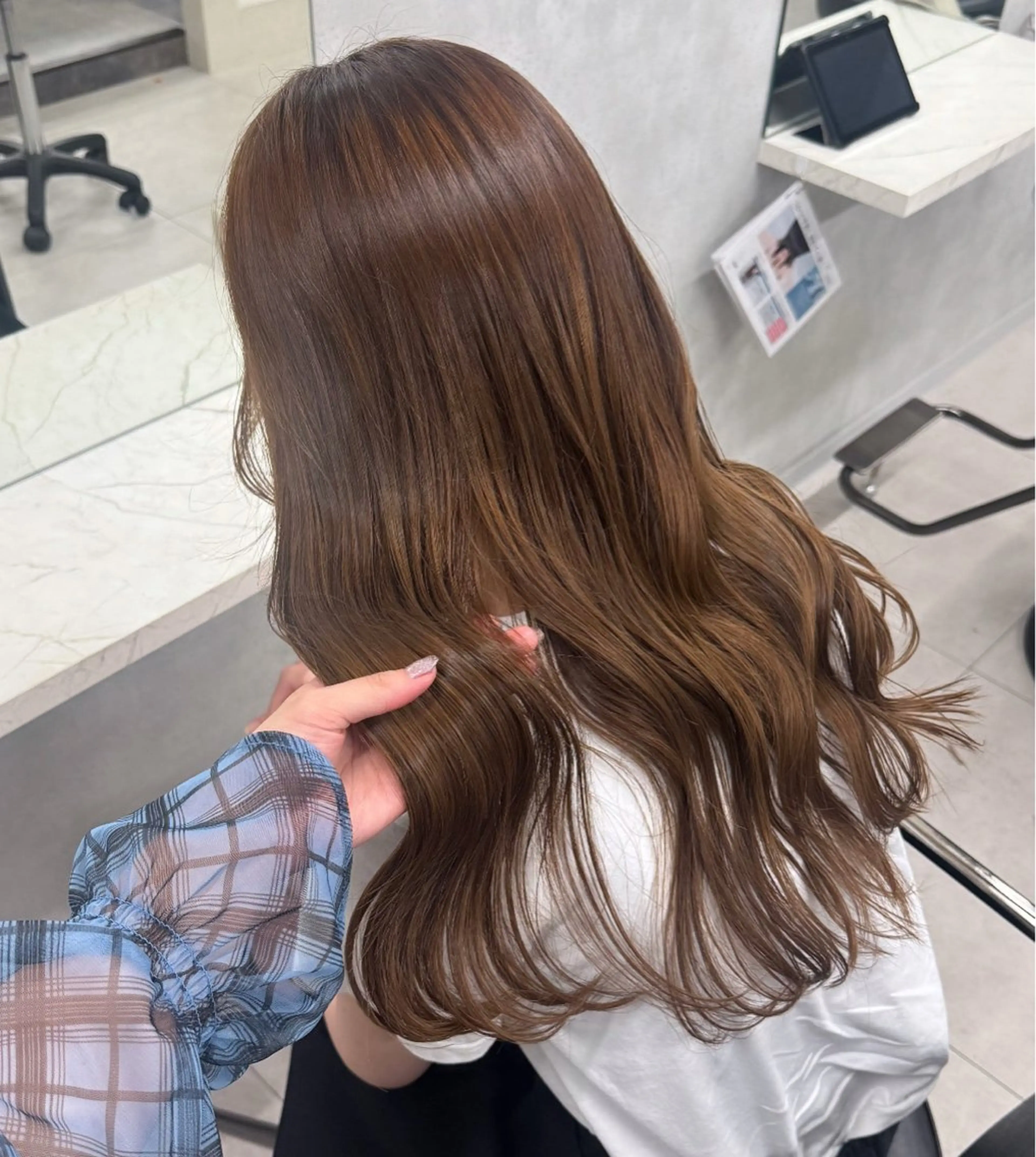カラー 🧡MOMONE🧡 【Loem】のヘアスタイル