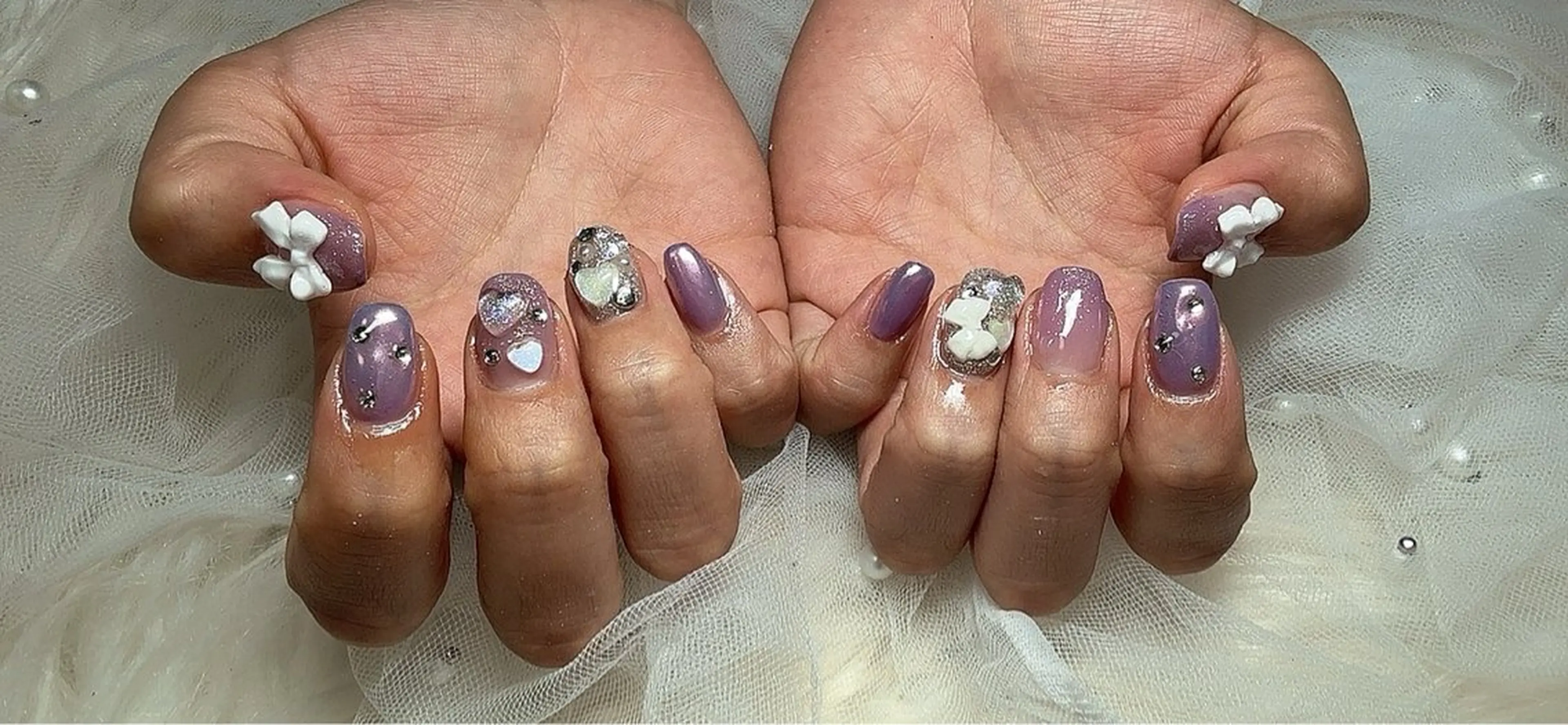 ネイル 持ち込み ハンドネイル Ruana Nailのネイルデザイン