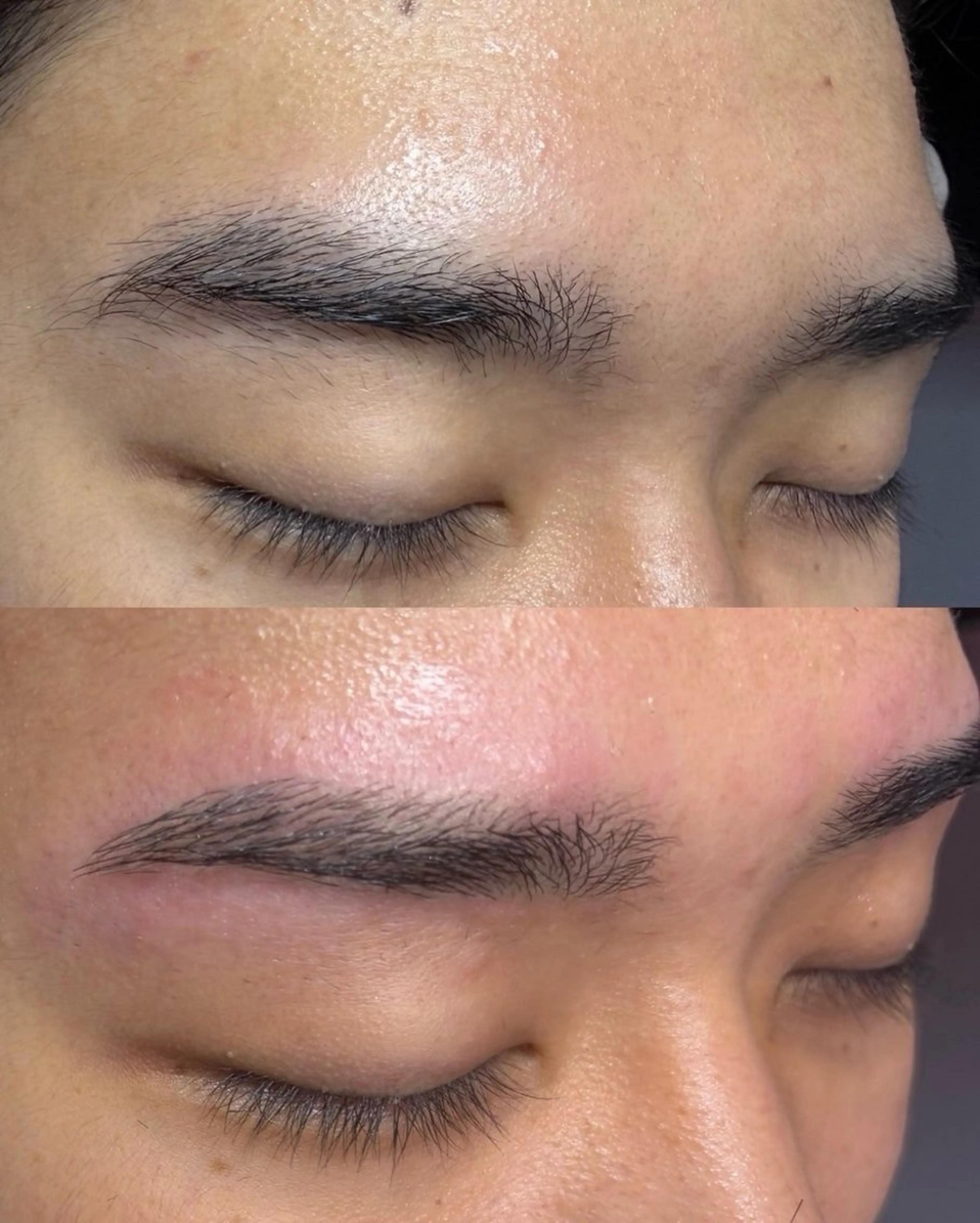 メンズ アイブロウ カット 韓国メンズヘア/ 毛流れヘア　須田龍世のヘアスタイル