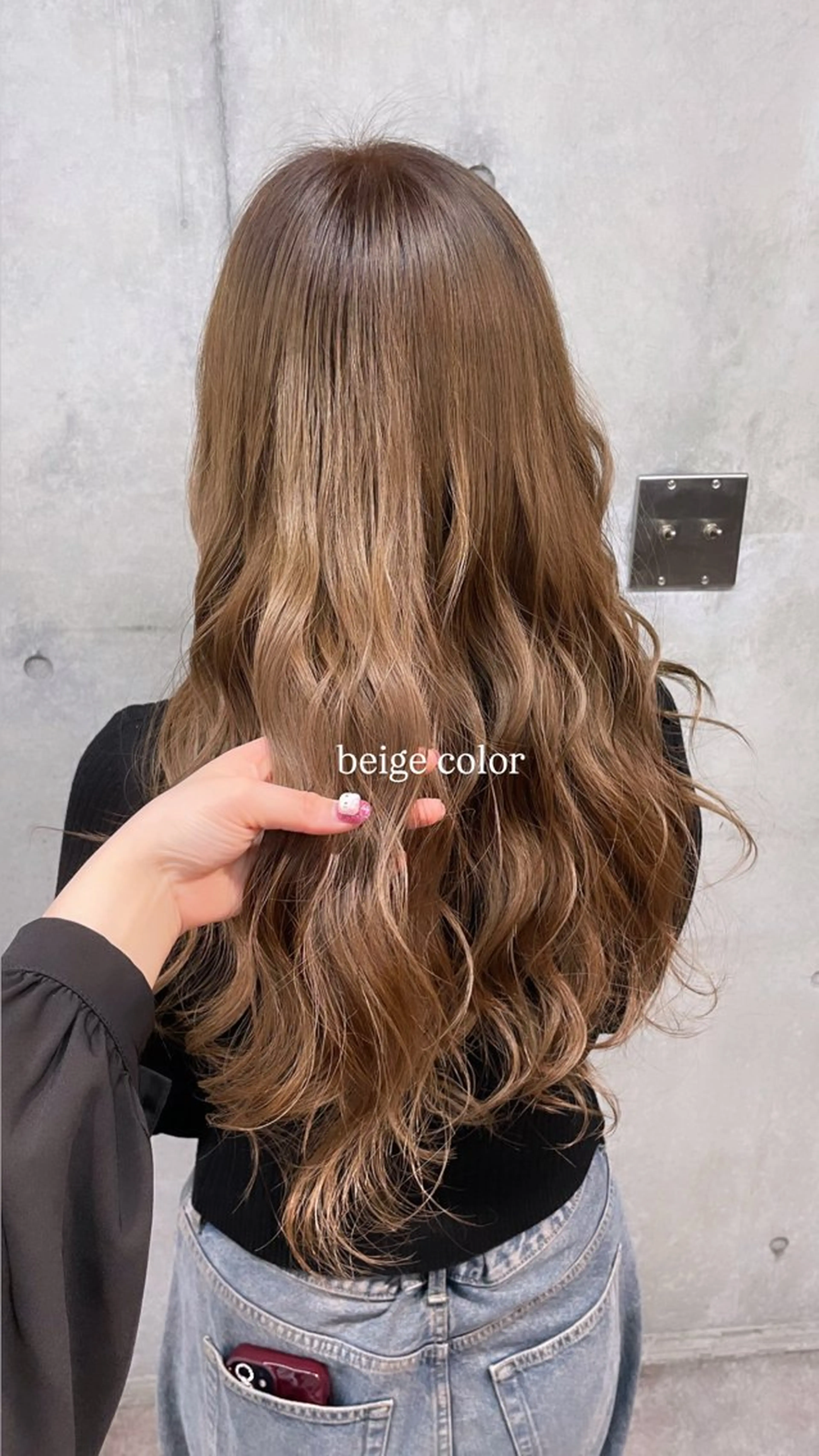 ロング カラー ベージュカラー ブラウンカラー ハイトーンカラー トリートメント ヘアカラー トリートメント ★韓国メンズ/カラー /パーマrinka★のヘアスタイル
