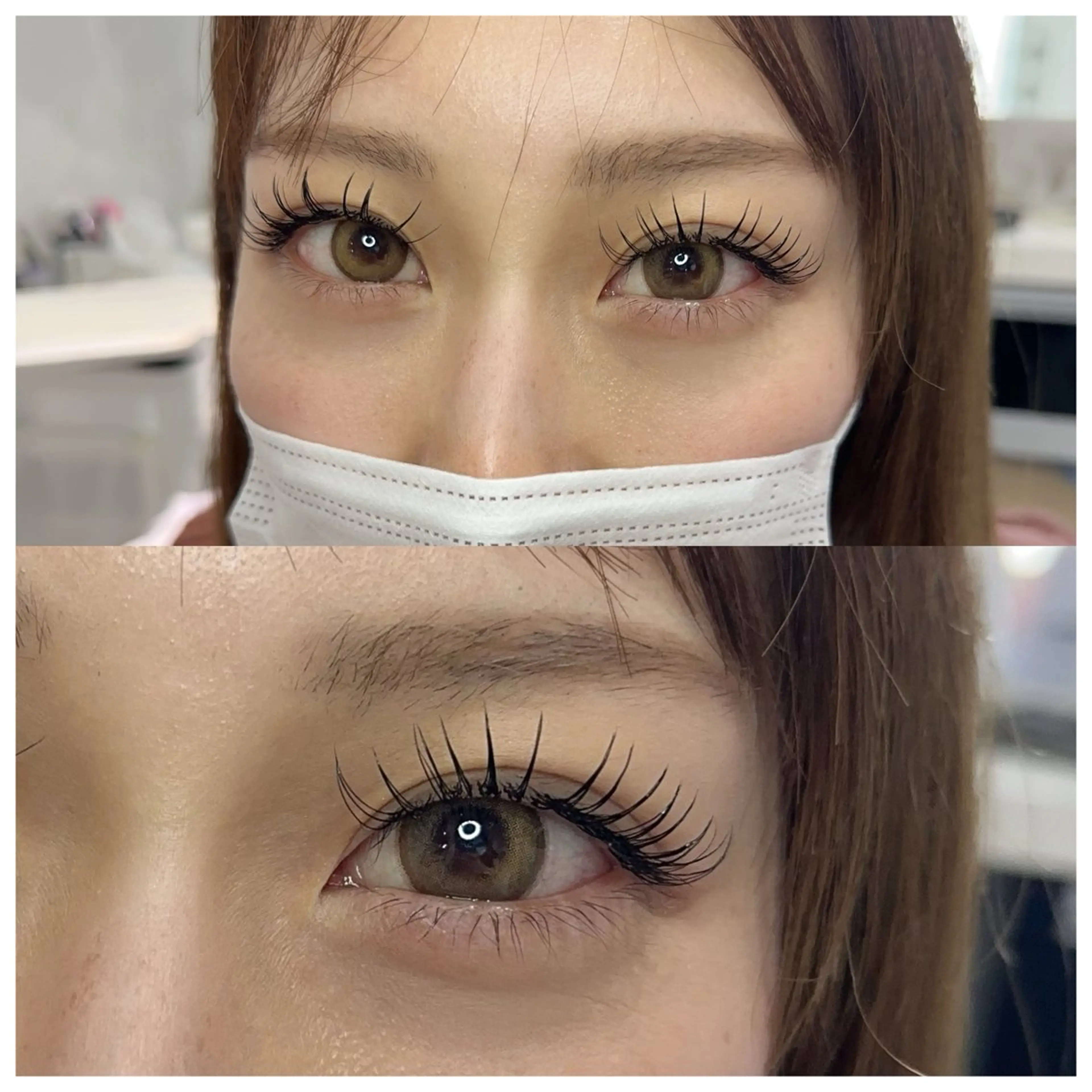 マツエク・マツパ Dカール マツエク ULUS mamiのマツエク・マツパデザイン