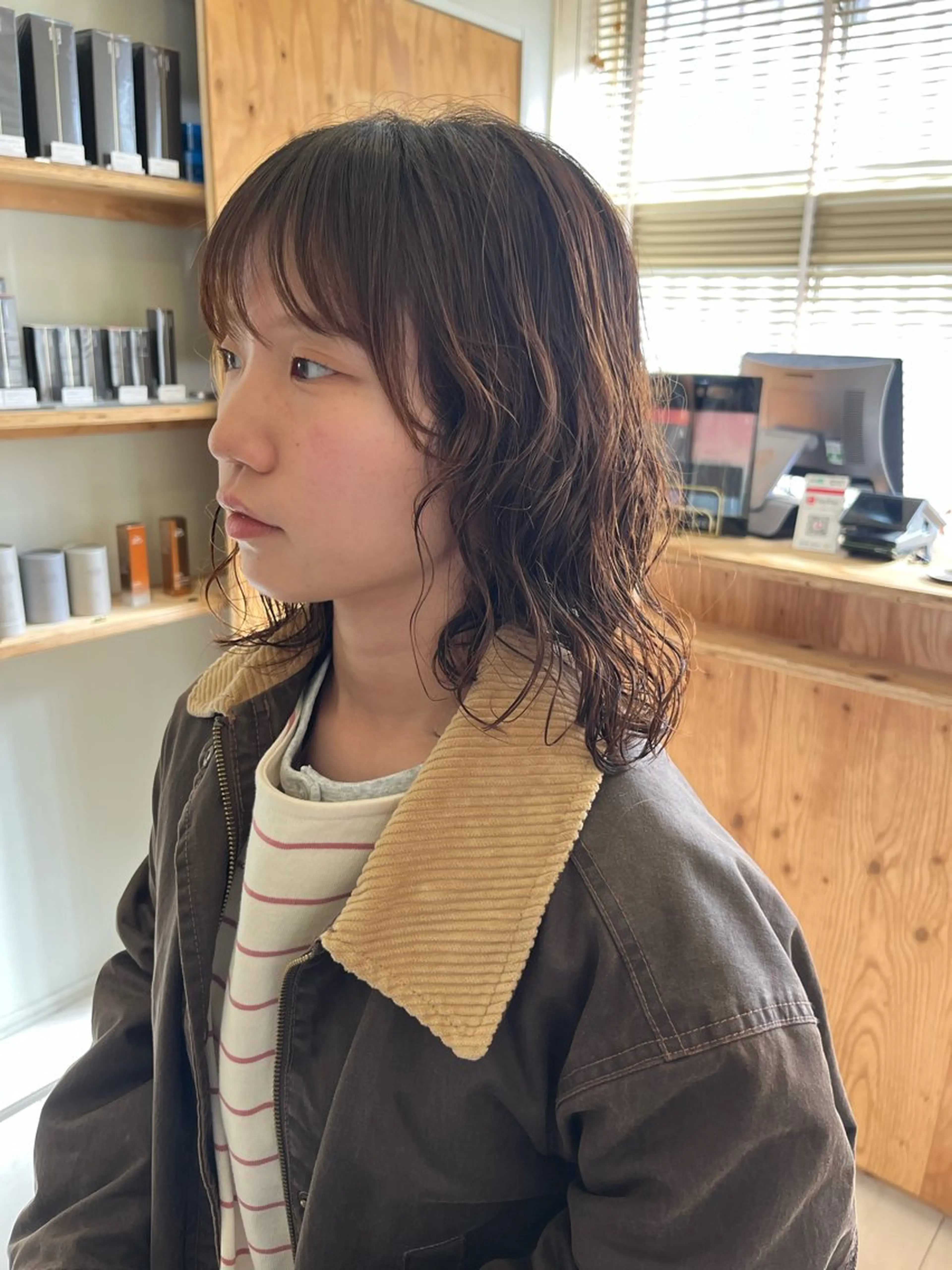カット+パーマの写真