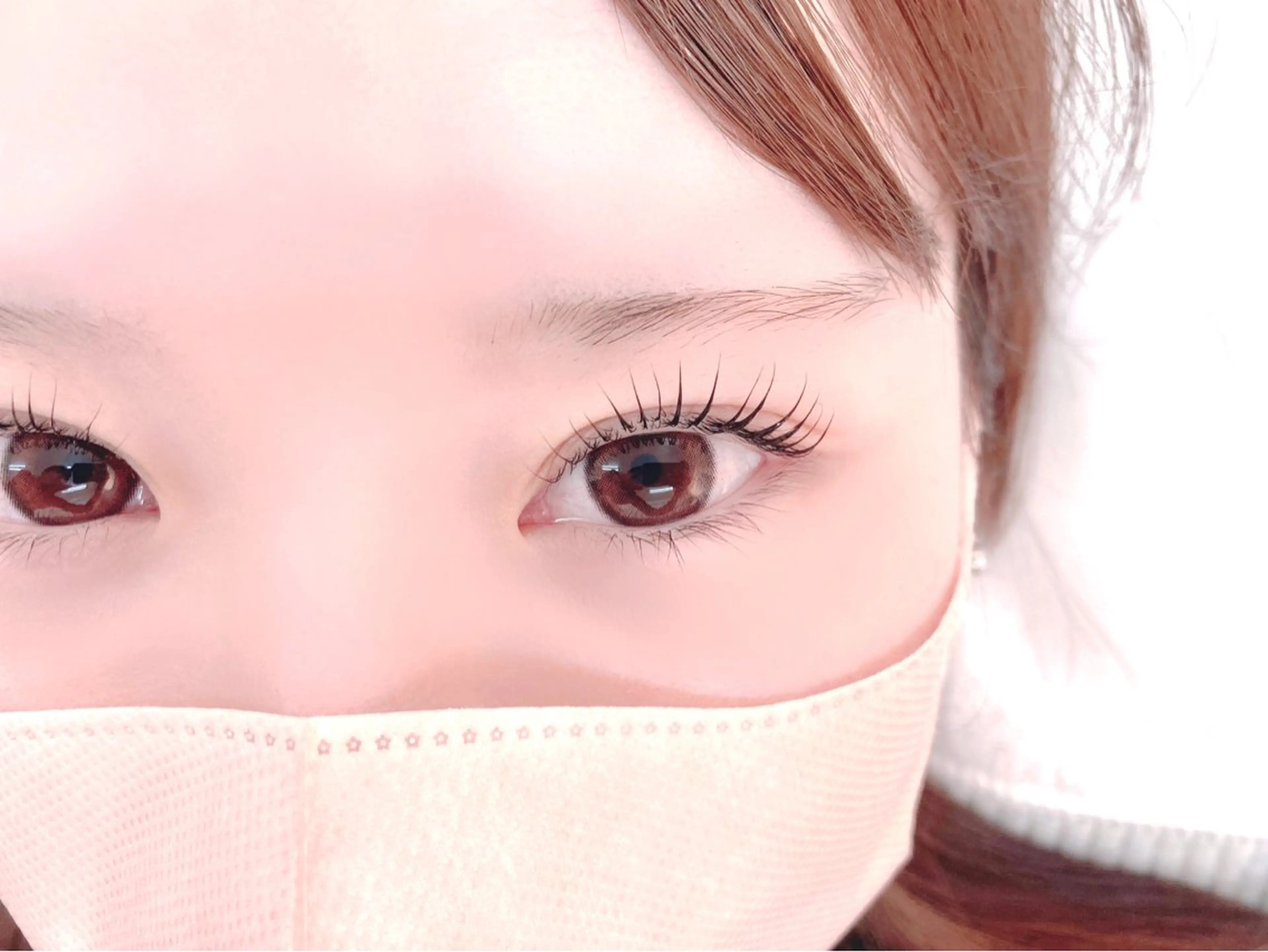 まつげパーマ練習モデルさん募集3,300円の写真