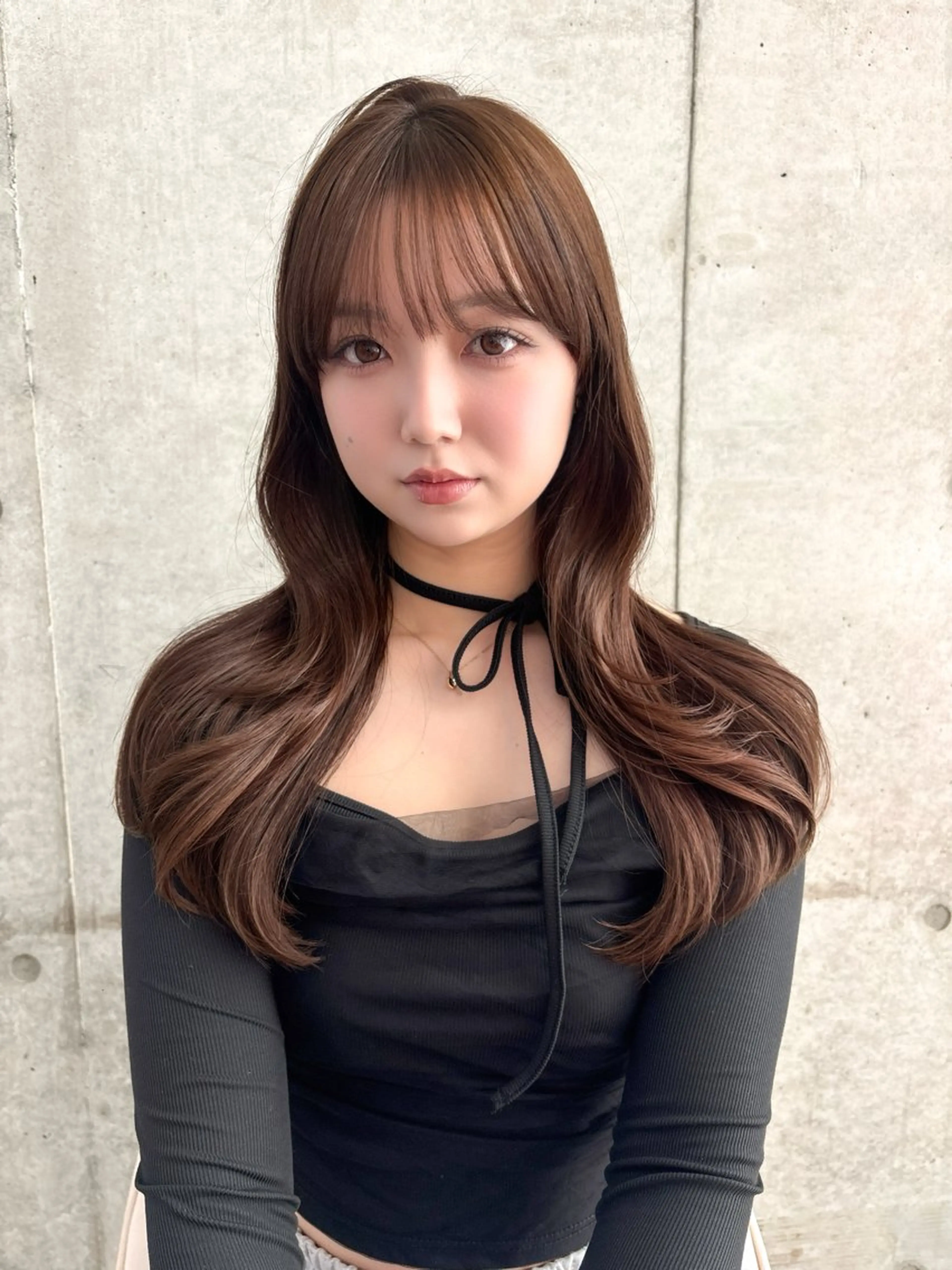 ロング Hazuki ／韓国ヘア／レイヤーのヘアスタイル