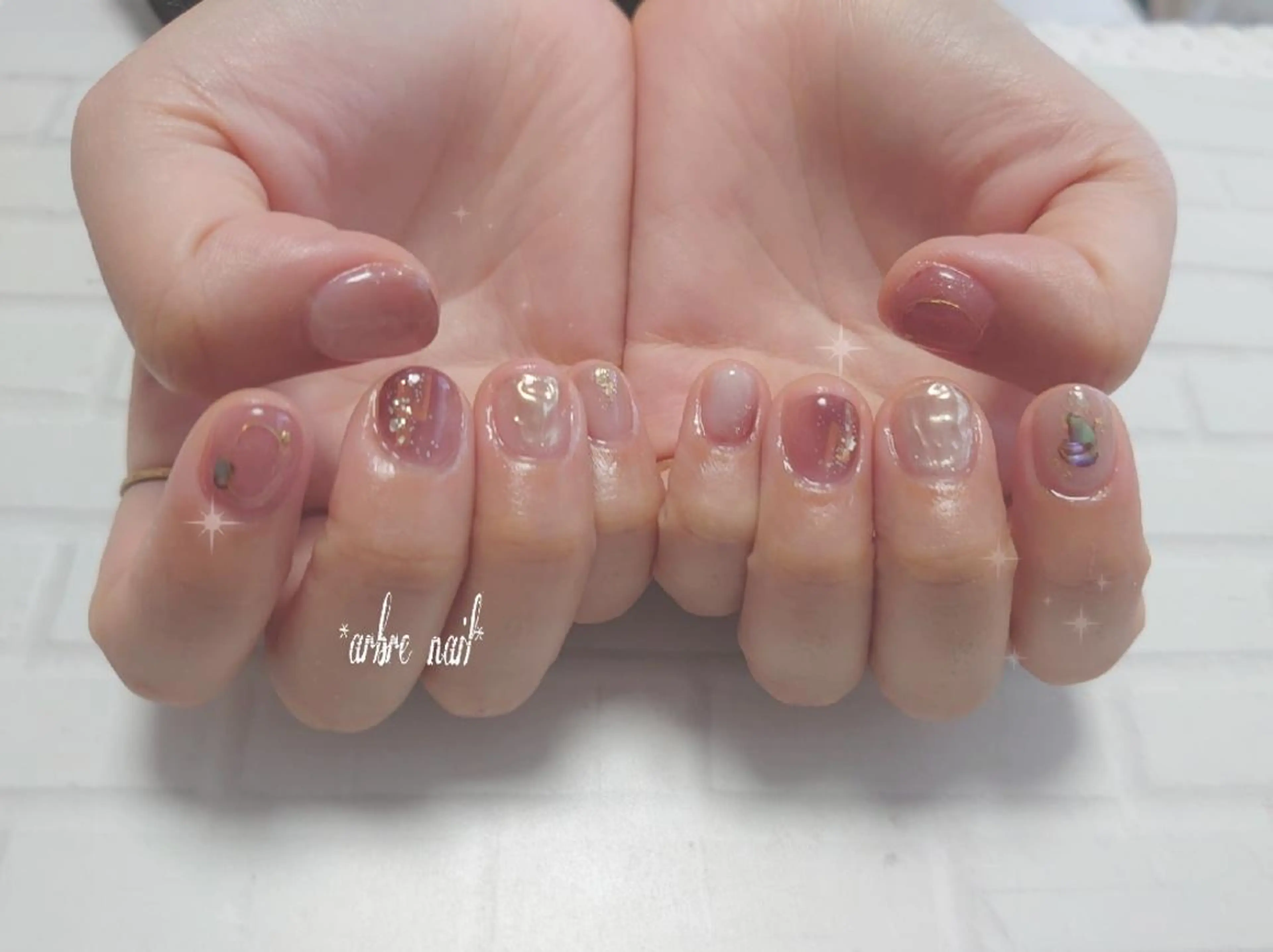 ネイル ＊arbre nail＊.アーブルネイル所属・✯.。 arbre  nail 。✯.のネイルデザイン