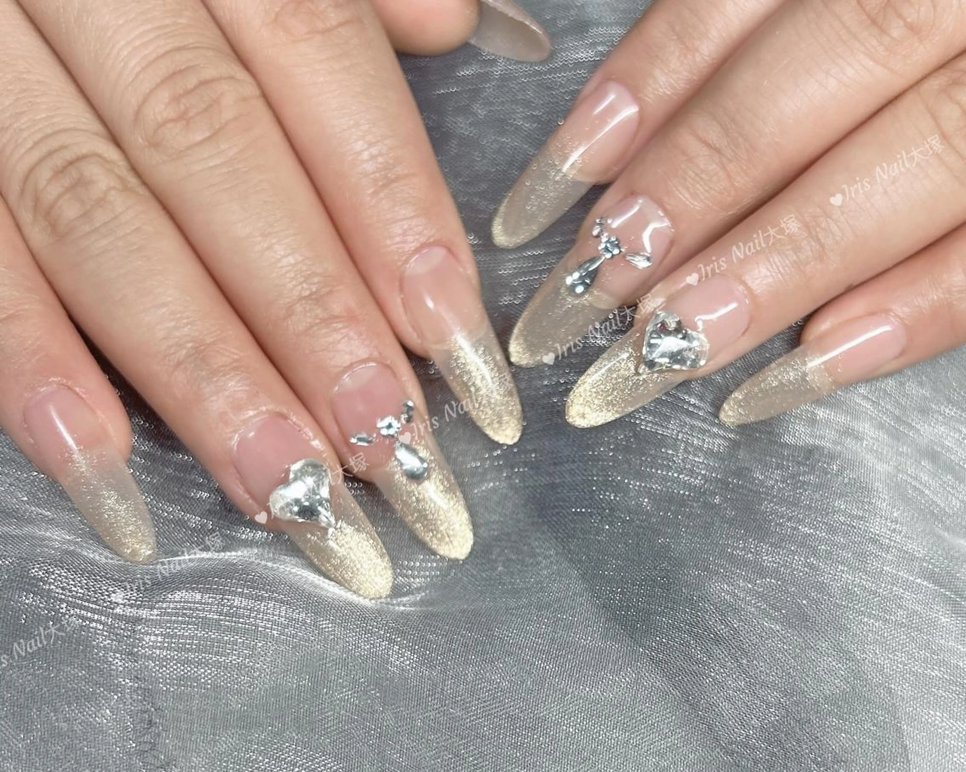 ネイル ネイルチップ ハンドネイル ハンドケア 🍒IRIS Nail🌸のネイルデザイン