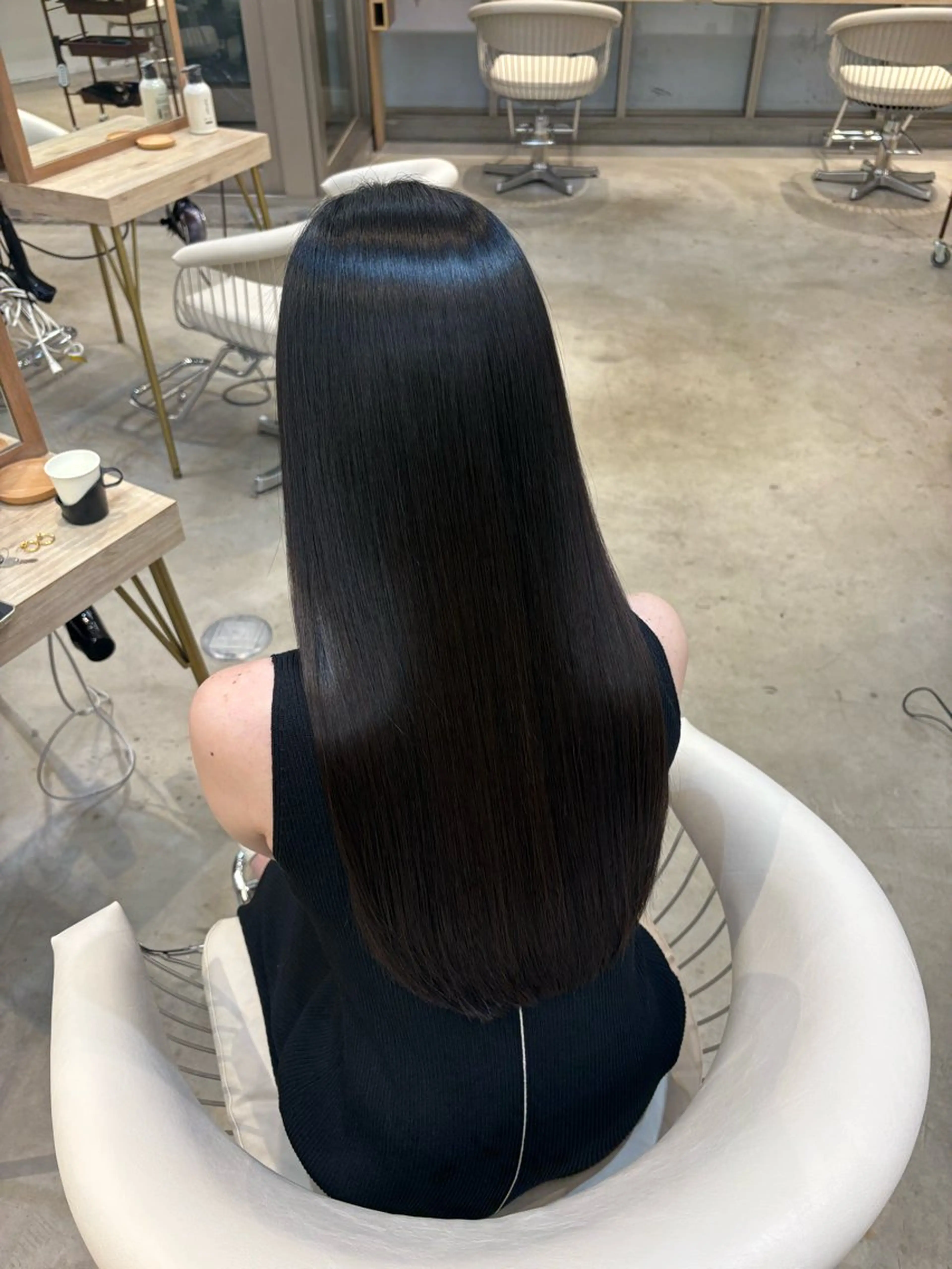 ロング トリートメント ﾊﾙﾅ🌸 髪質改善のヘアスタイル