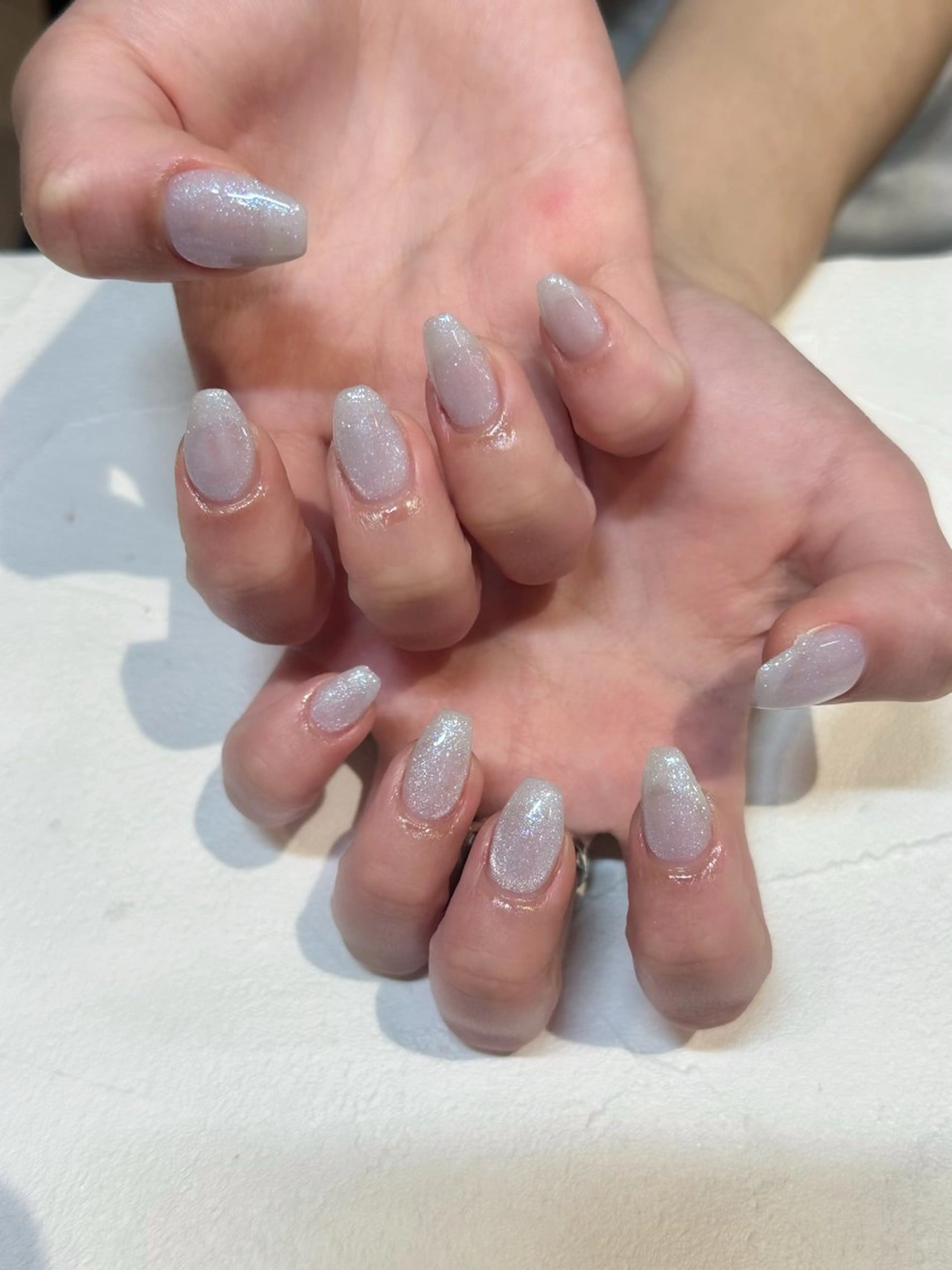 ネイル マグネットネイル ハンドネイル 豊島 波奈のネイルデザイン