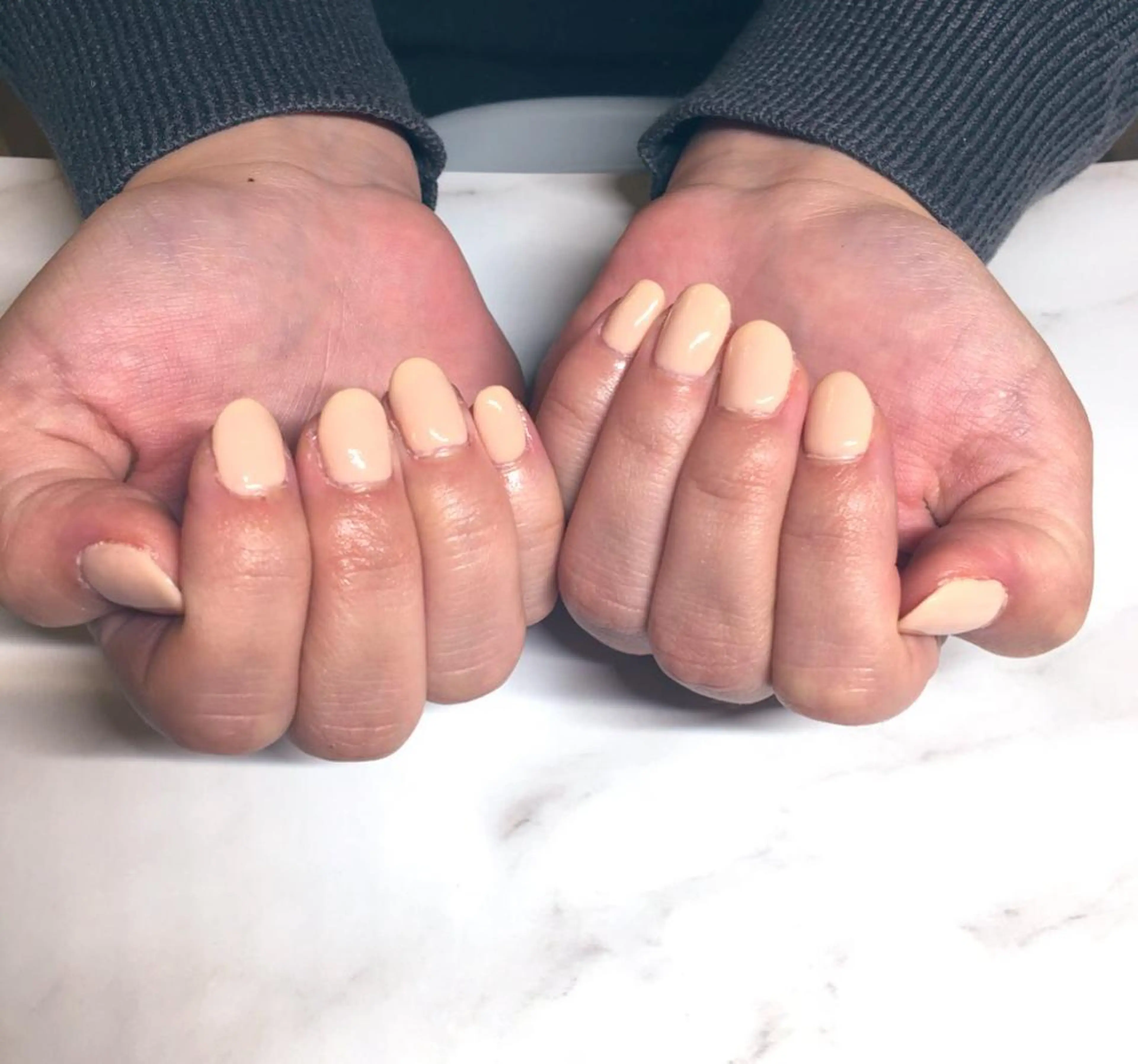 ネイル ジェルネイル ワンカラーネイル シンプルネイル ディアマンテ𓏸𓈒 フェイシャル/ネイルのエステ・リラクイメージ