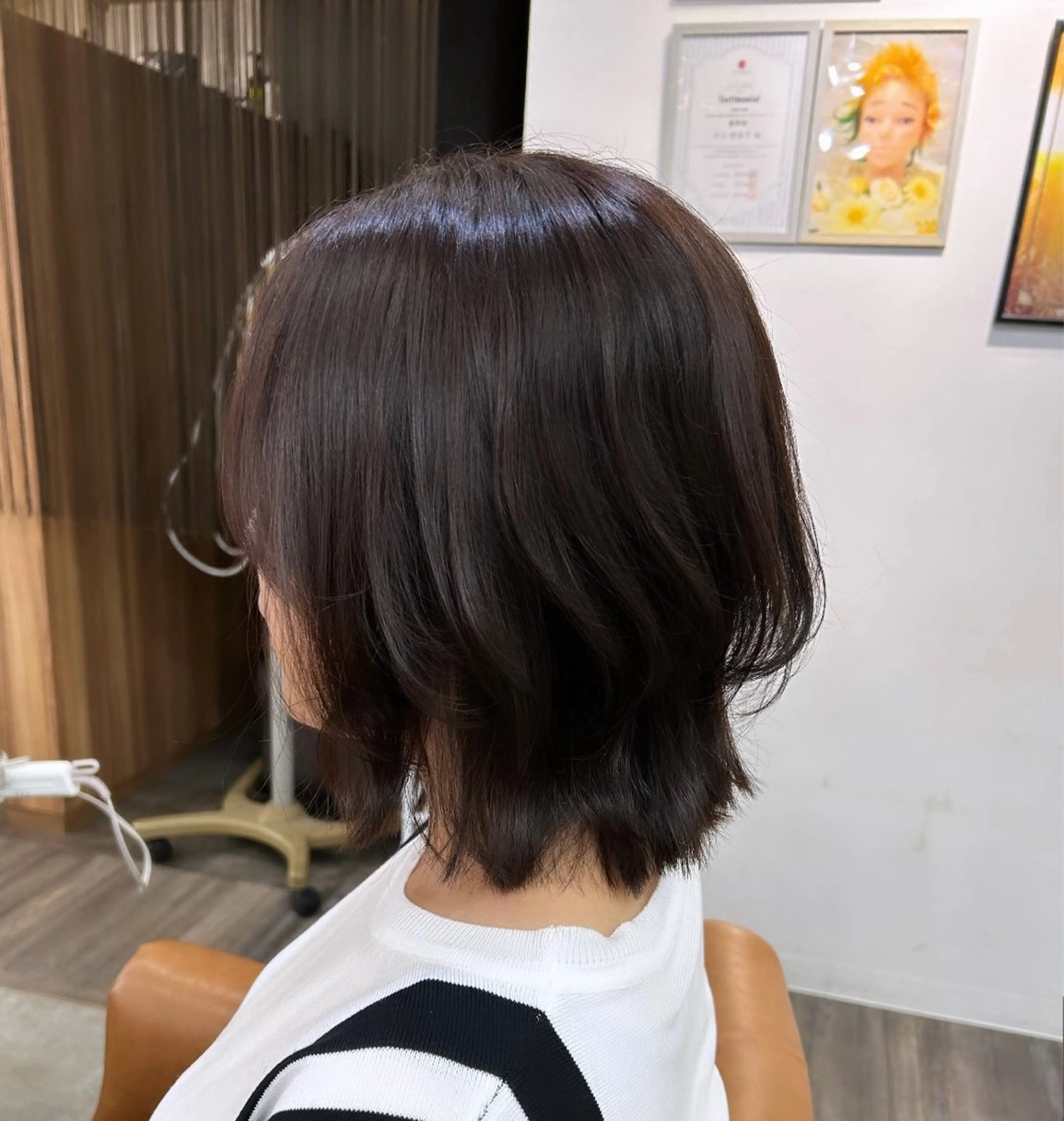 ミディアム カラー おおた きょうかのヘアスタイル