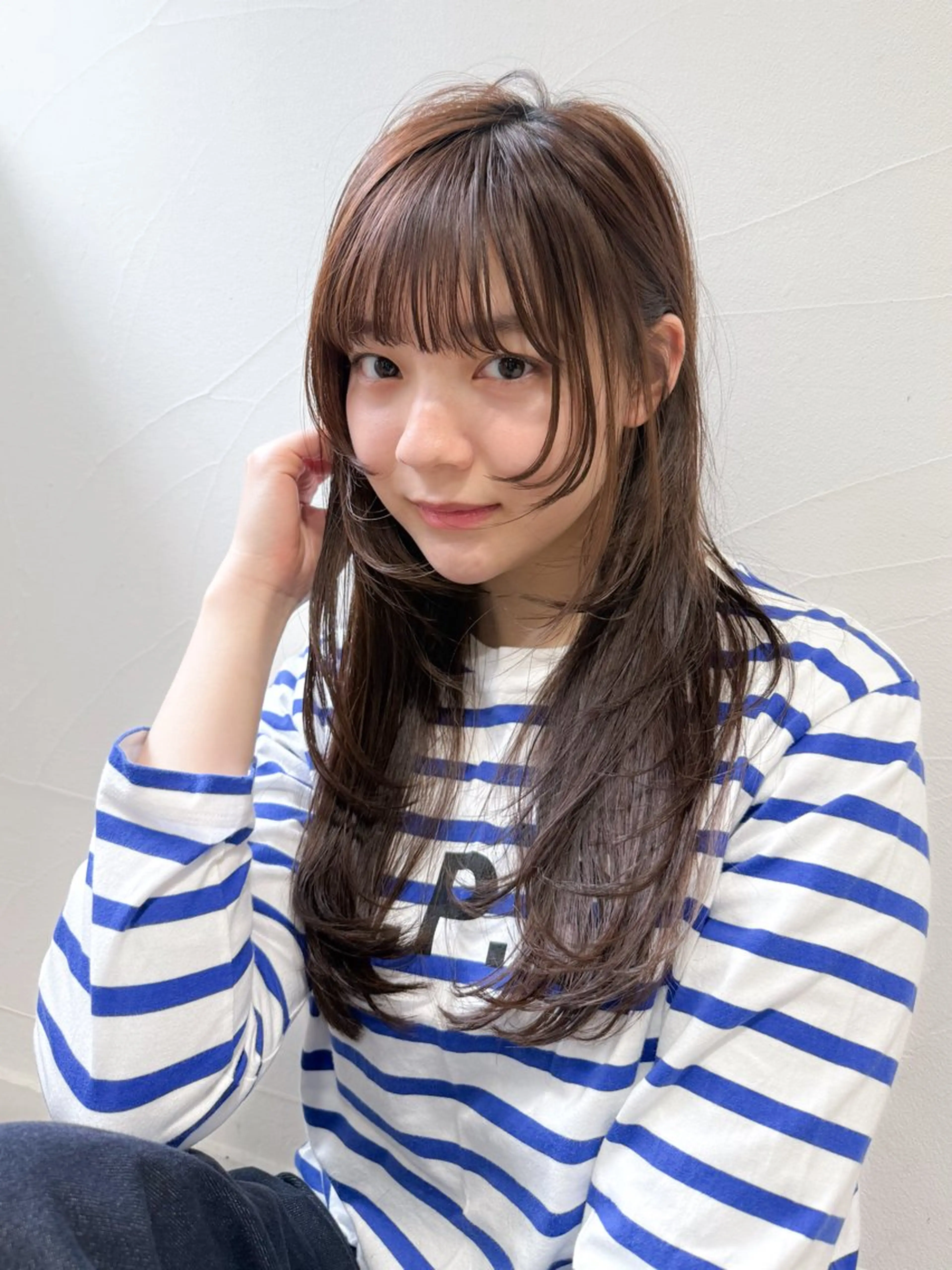 ロング カラー ヘアカラー ヘッドスパ Chlan 六甲道所属・艶カラー/ヘッドスパ ✨Ayariのヘアスタイル