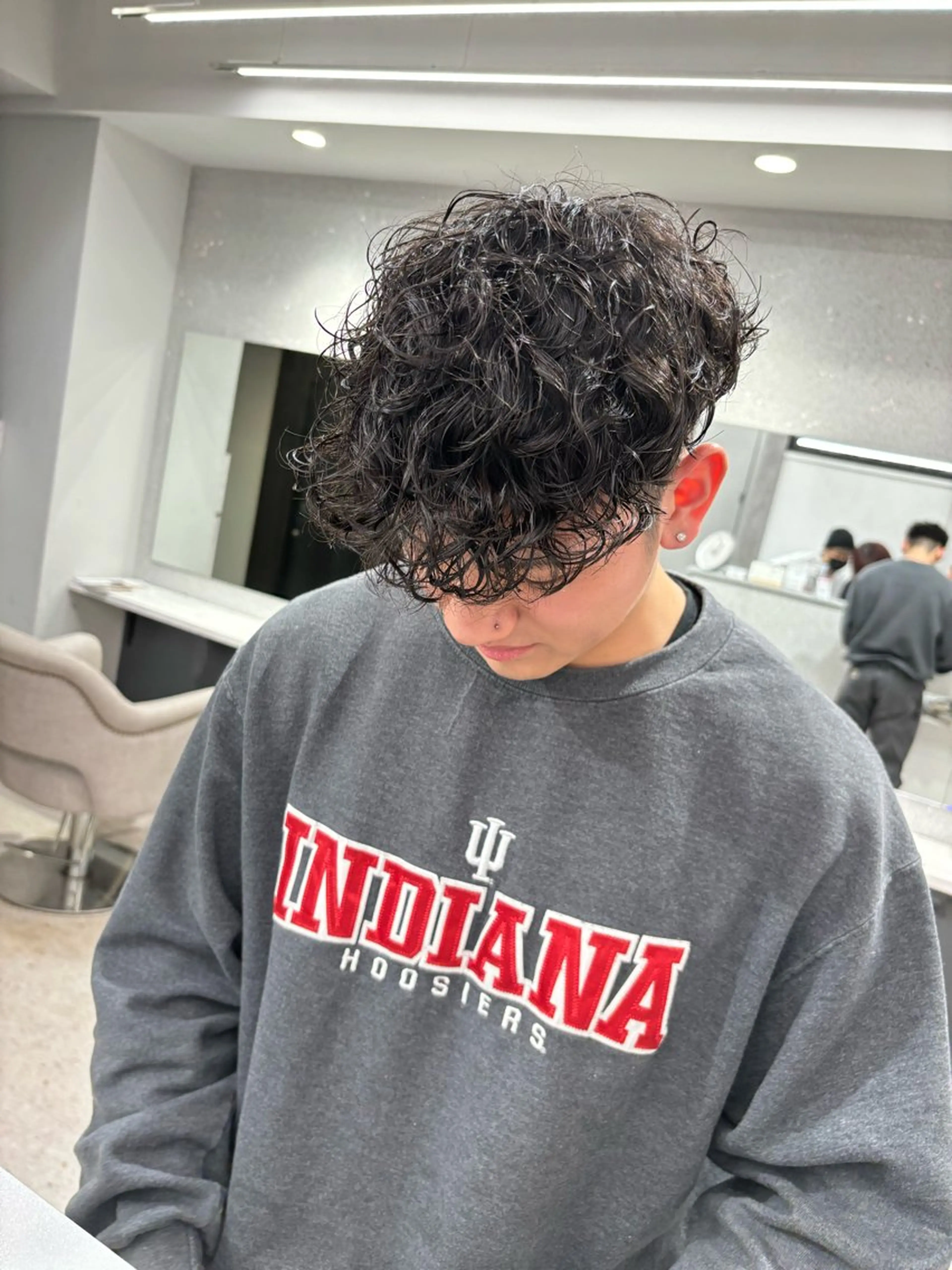 パーマ メンズ カット パーマ 🍐シャドウパーマ メンズ特化/守岡🍐のヘアスタイル