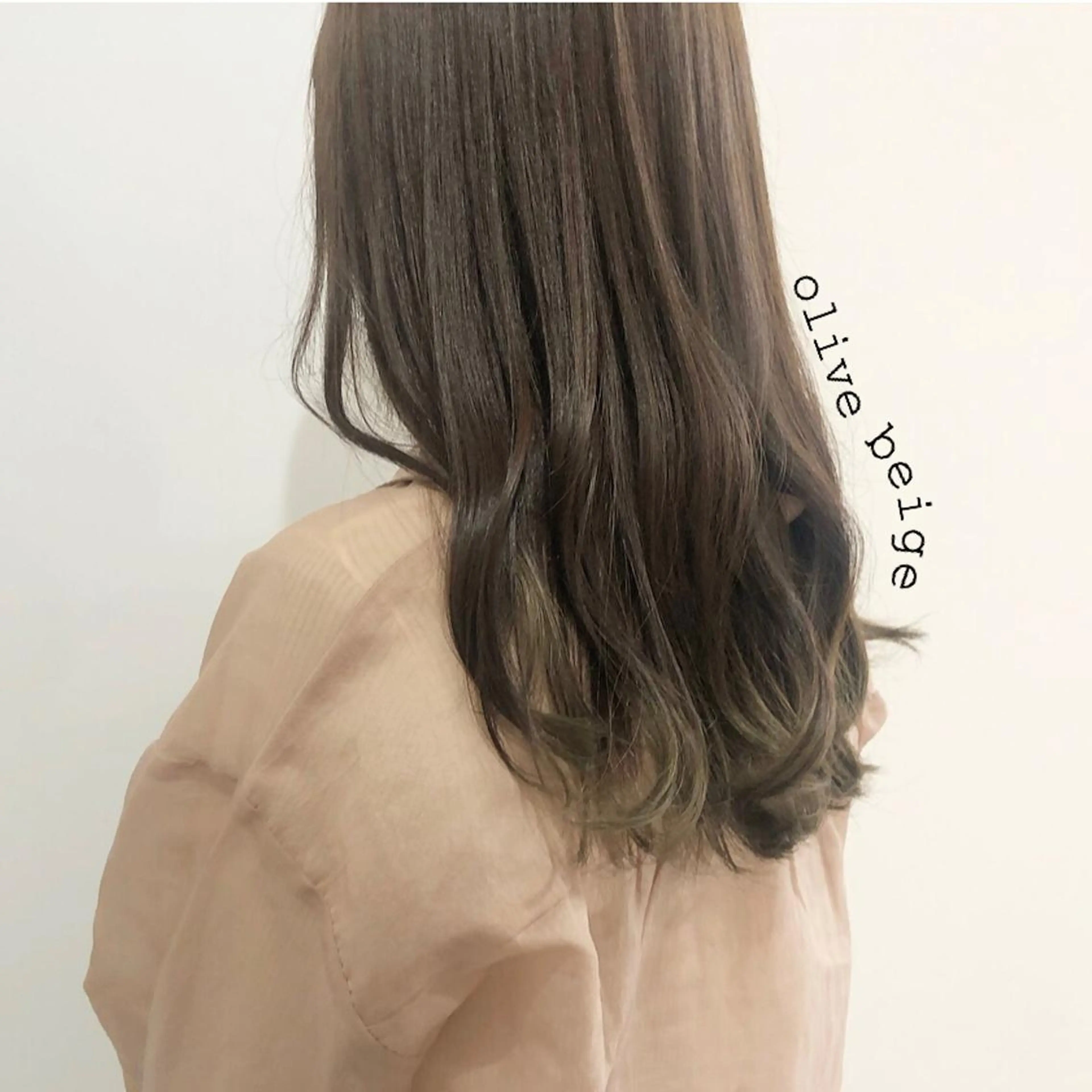 セミロング カラー お洒落パーマ/ 艶カラー/michiのヘアスタイル