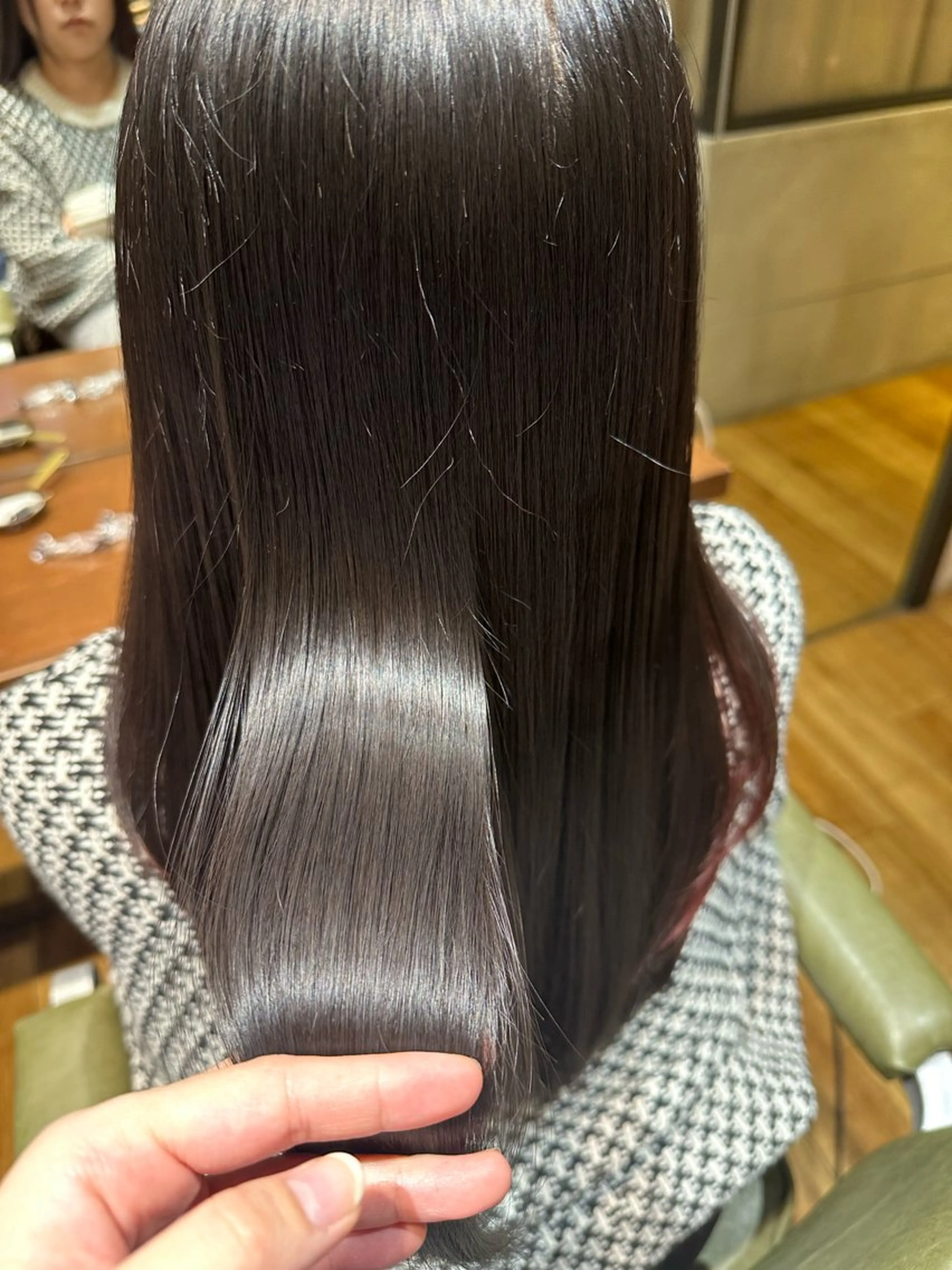 ロング ヘアカラー トリートメント いまじゅく あおいのヘアスタイル