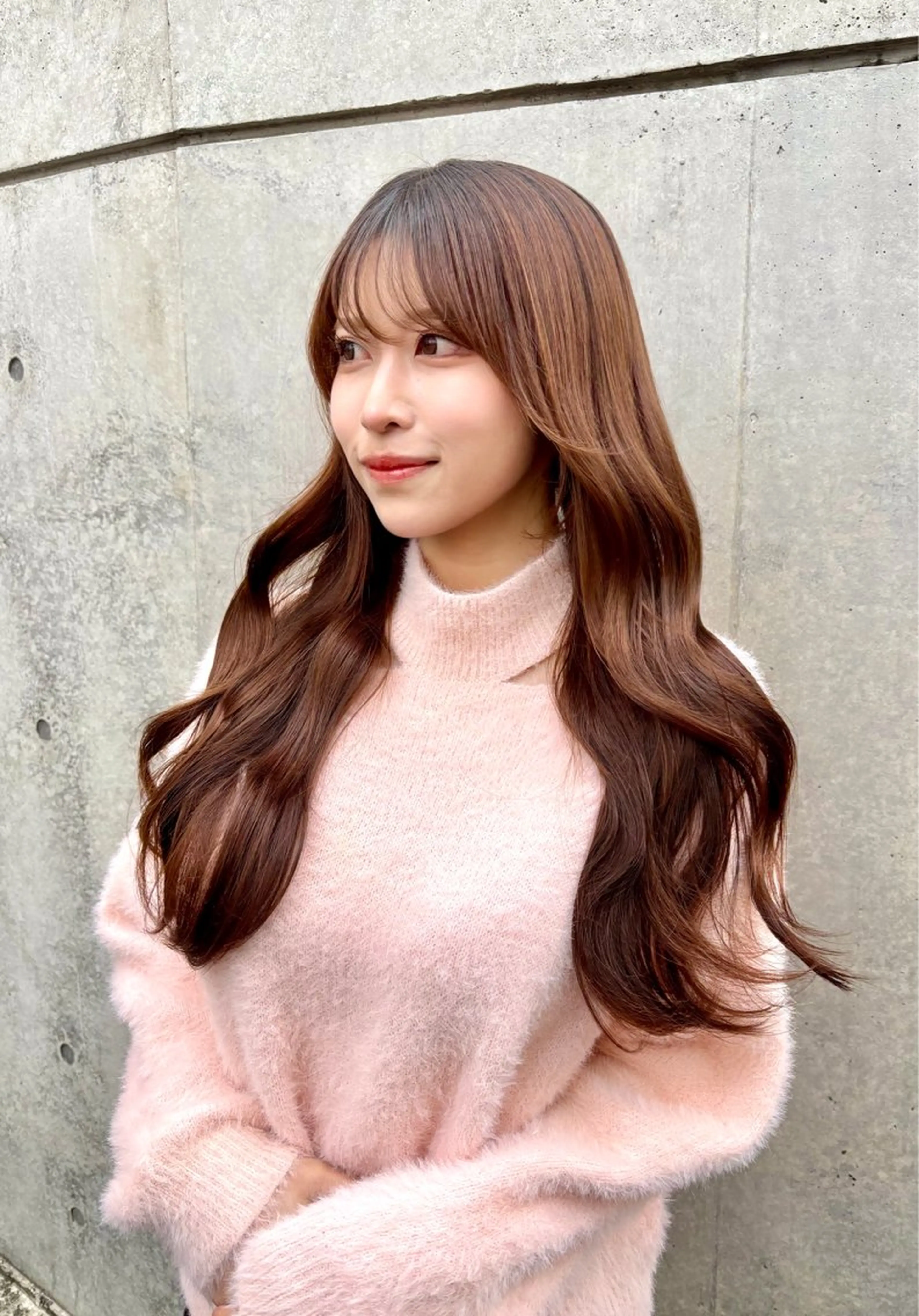 ロング カラー 髪質改善 縮毛矯正 トリートメント ヘアカラー 縮毛矯正 トリートメント すぐ巻ける縮毛矯正 🍀勝倉　麗のヘアスタイル