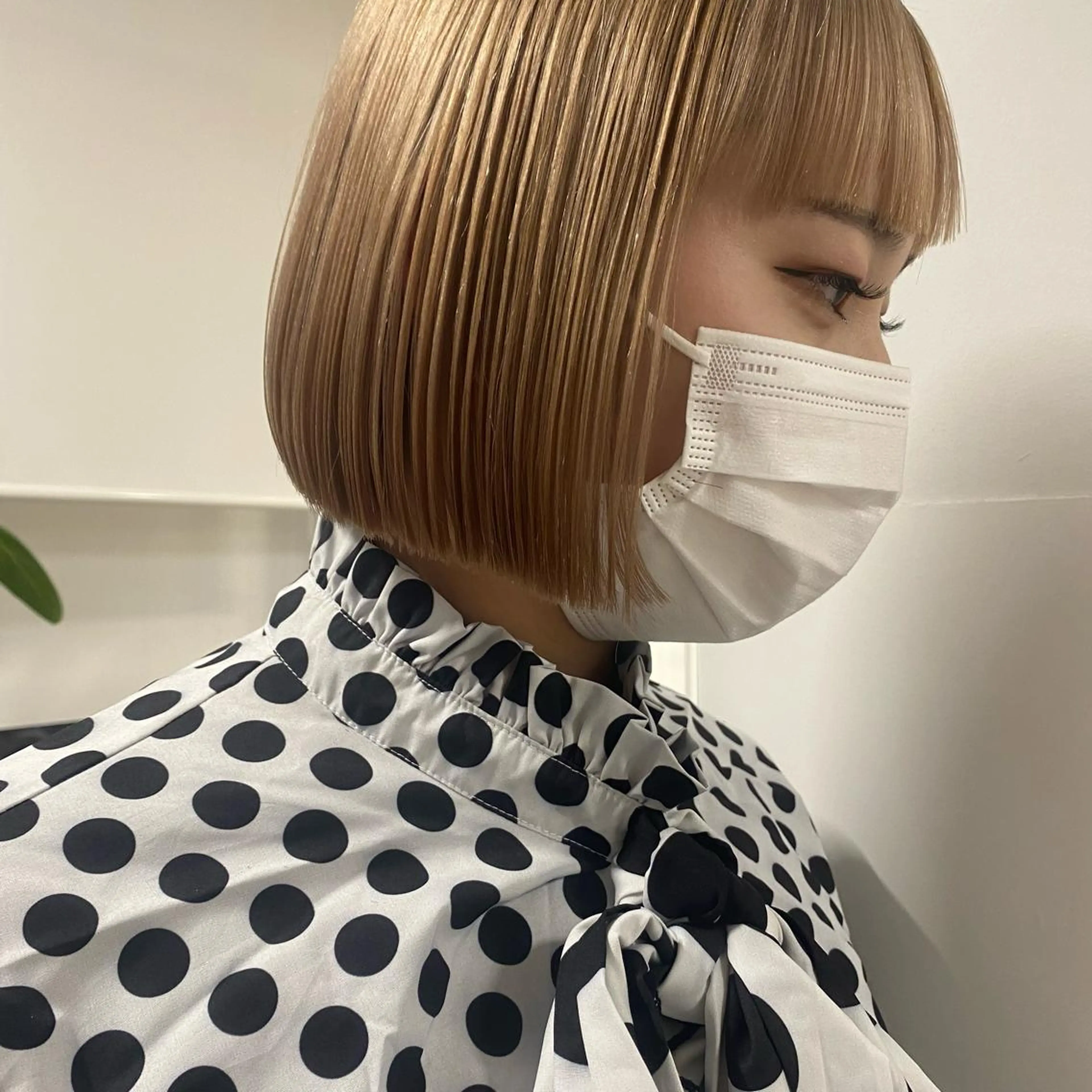 ショート カラー センターパート/ 暖色カラーayuのヘアスタイル