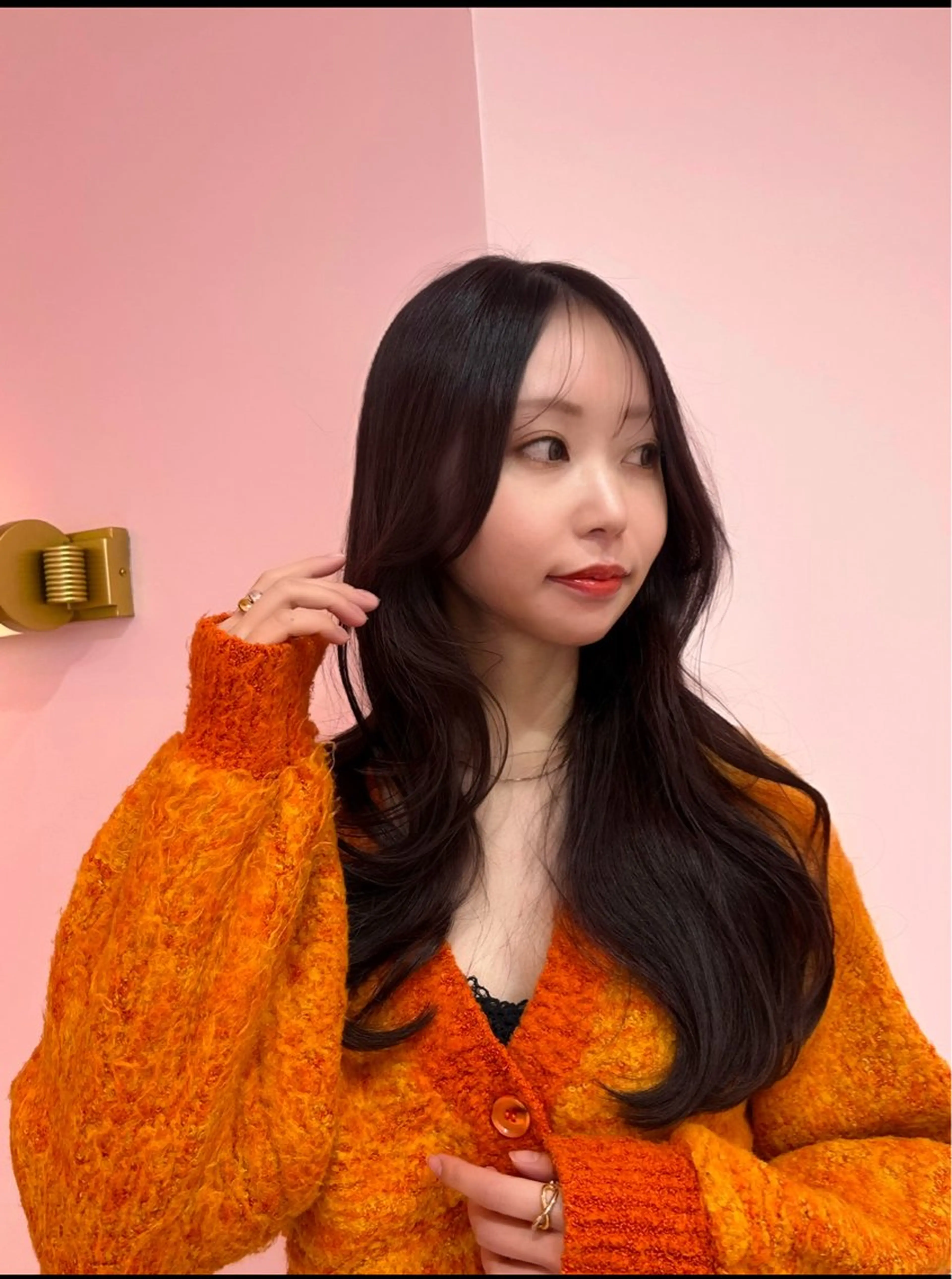 ロング 透明感カラー♡ 原宿美容室￤Rinaのヘアスタイル