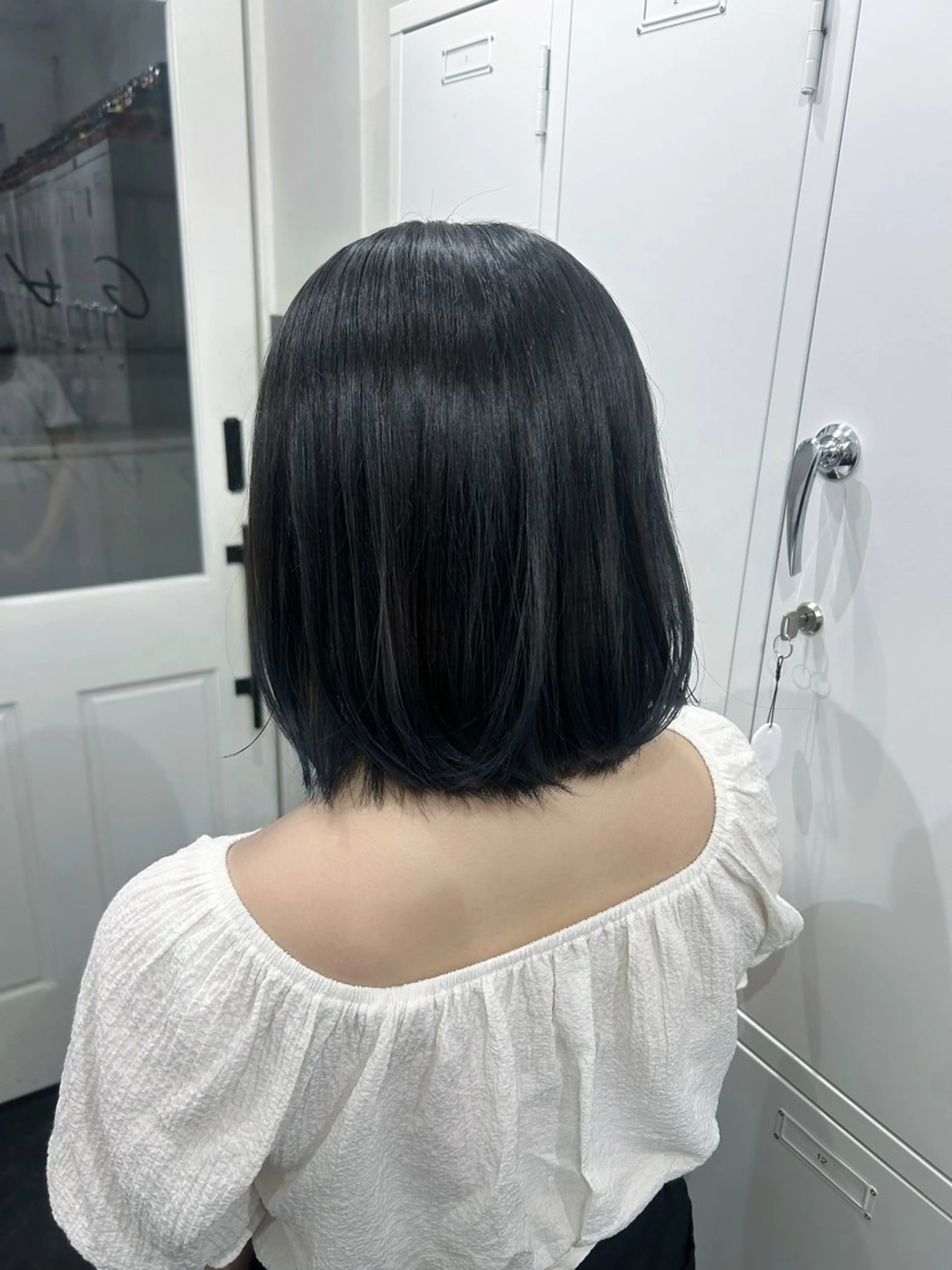 ミディアム ヘアカラー トリートメント 🪼モモカ/デザイン ハイトーンカラー🪼のヘアスタイル