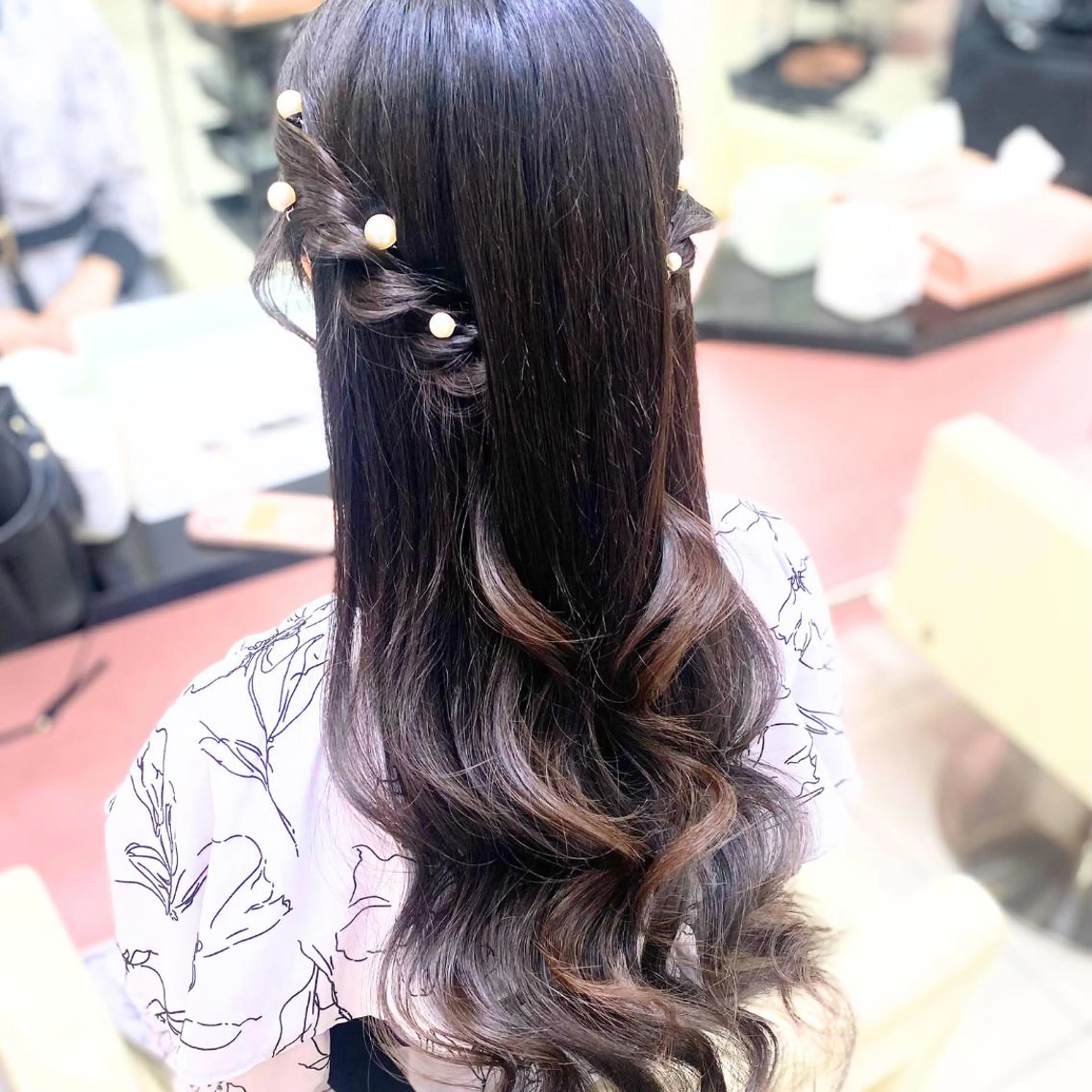 ヘアアレンジ season エクステ/ヘアカラーのヘアスタイル