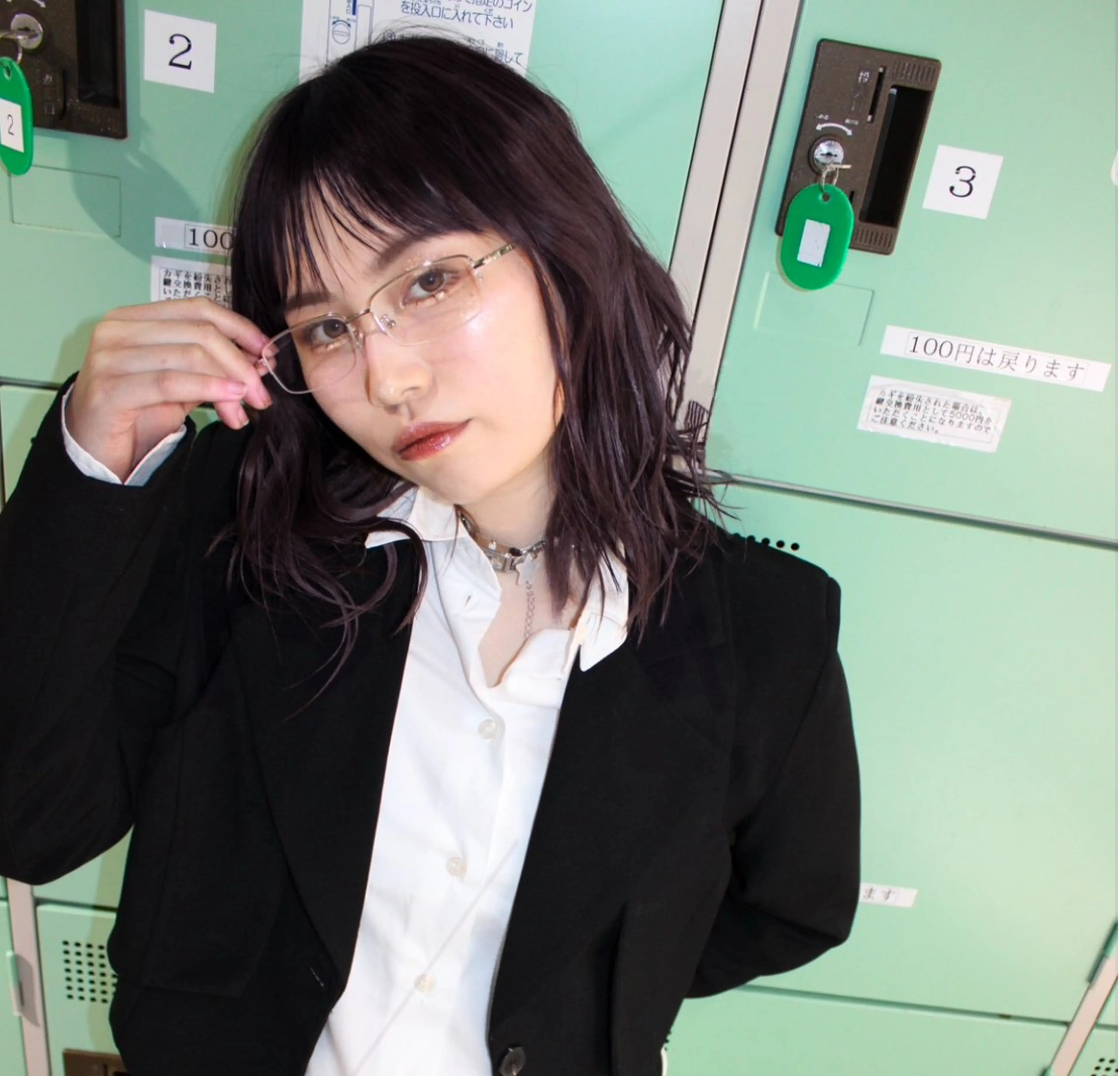 ミディアム カラー 髪質改善 ヘアカラー デザインカラー/ハイ トーン/konomiのヘアスタイル