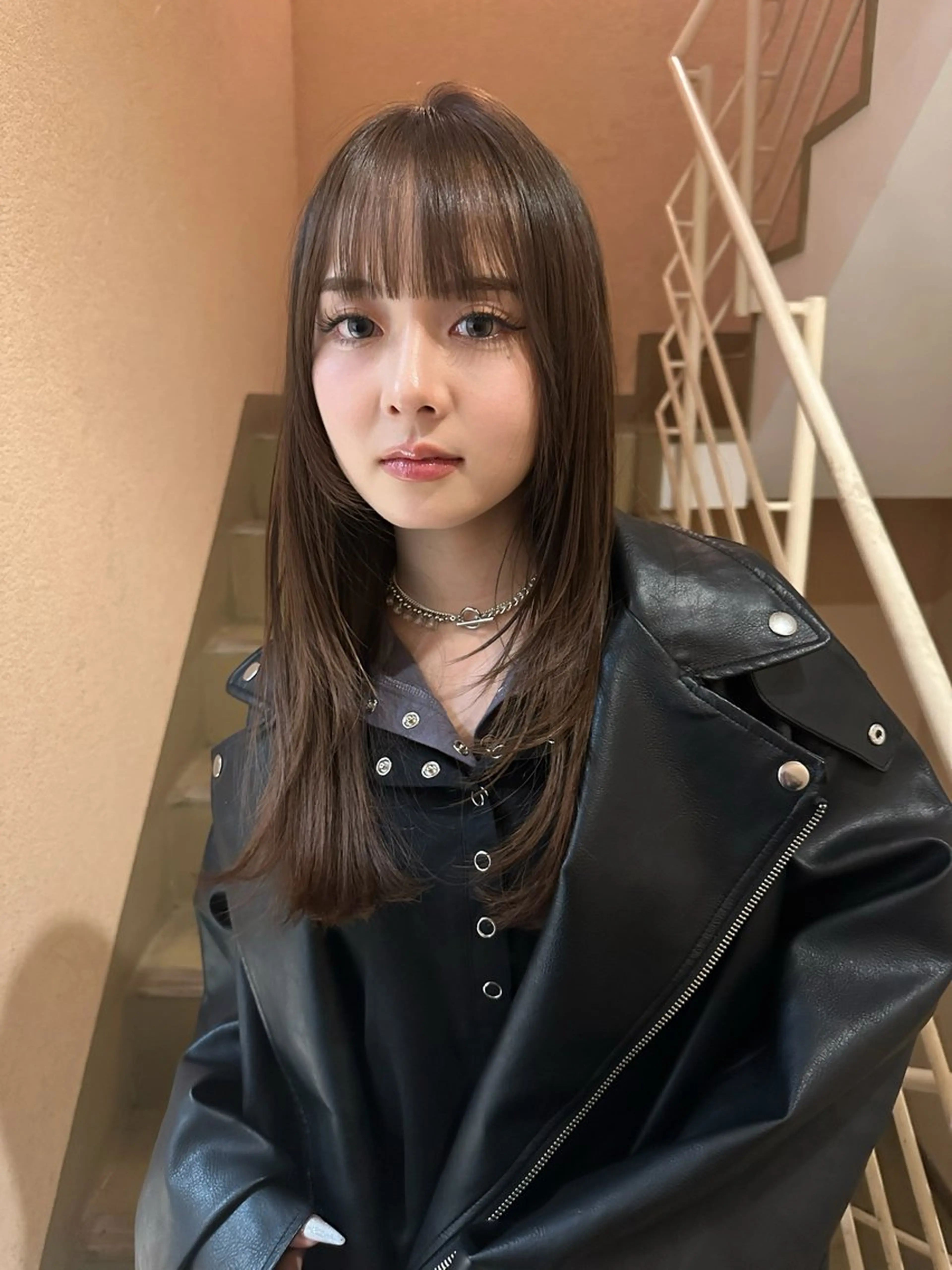 ロング カラー 縮毛矯正 トリートメント 🫧アイドルヘア中島 圭吾🫧のヘアスタイル