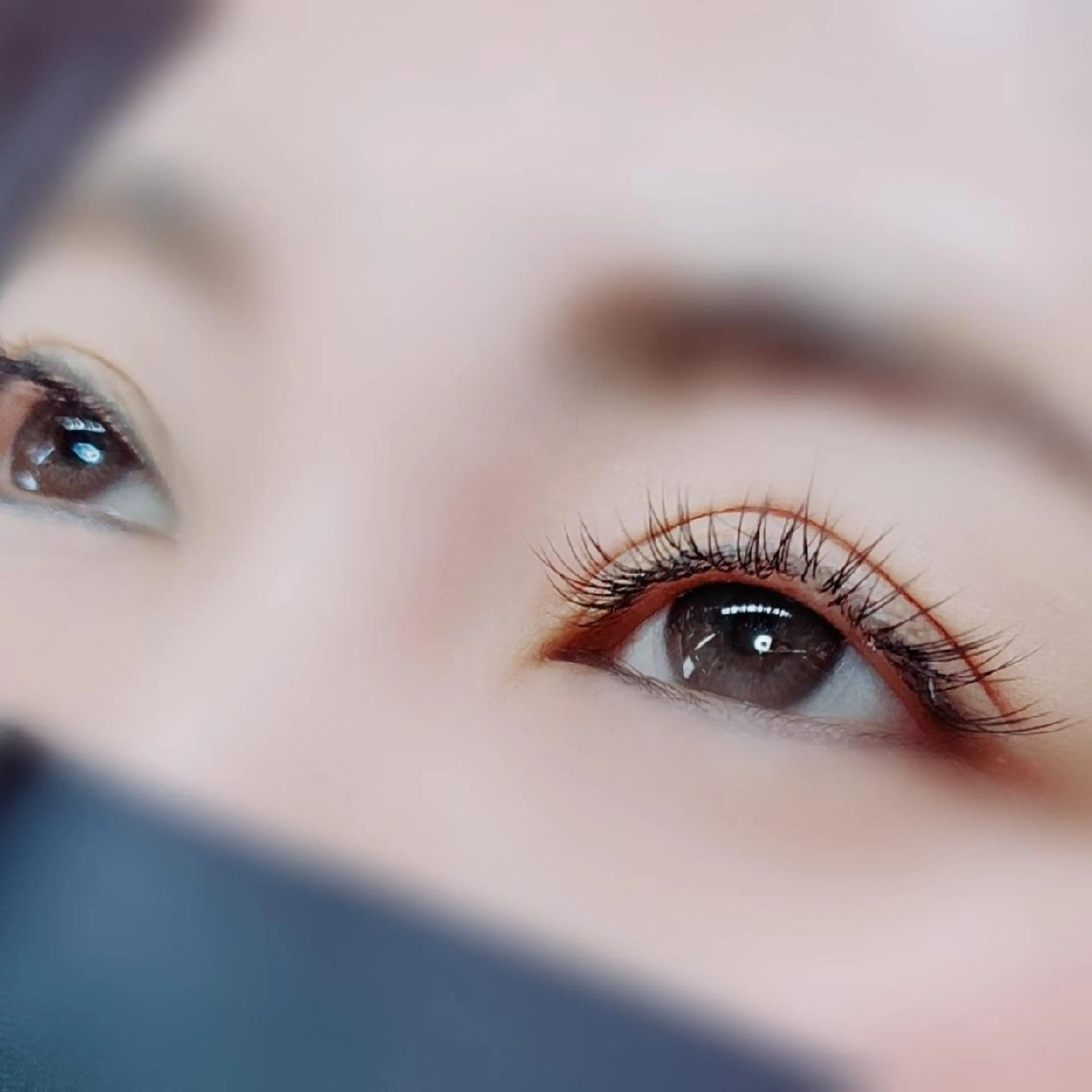 マツエク・マツパ ナチュラル 一重×まつ毛パーマ lapis  kanaのマツエク・マツパデザイン