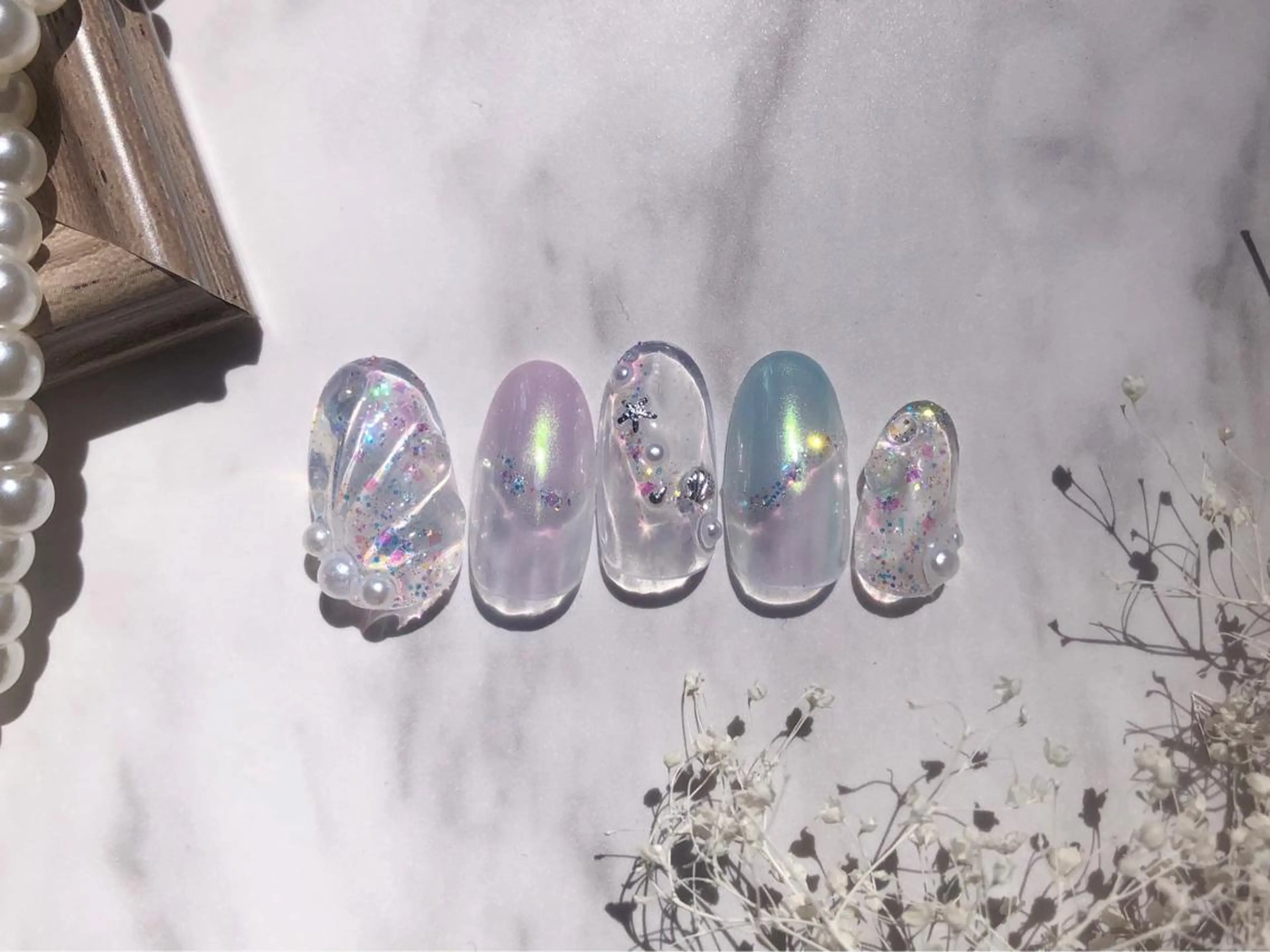 ネイル ハンドネイル プティリボン 武蔵小金井店のネイルデザイン