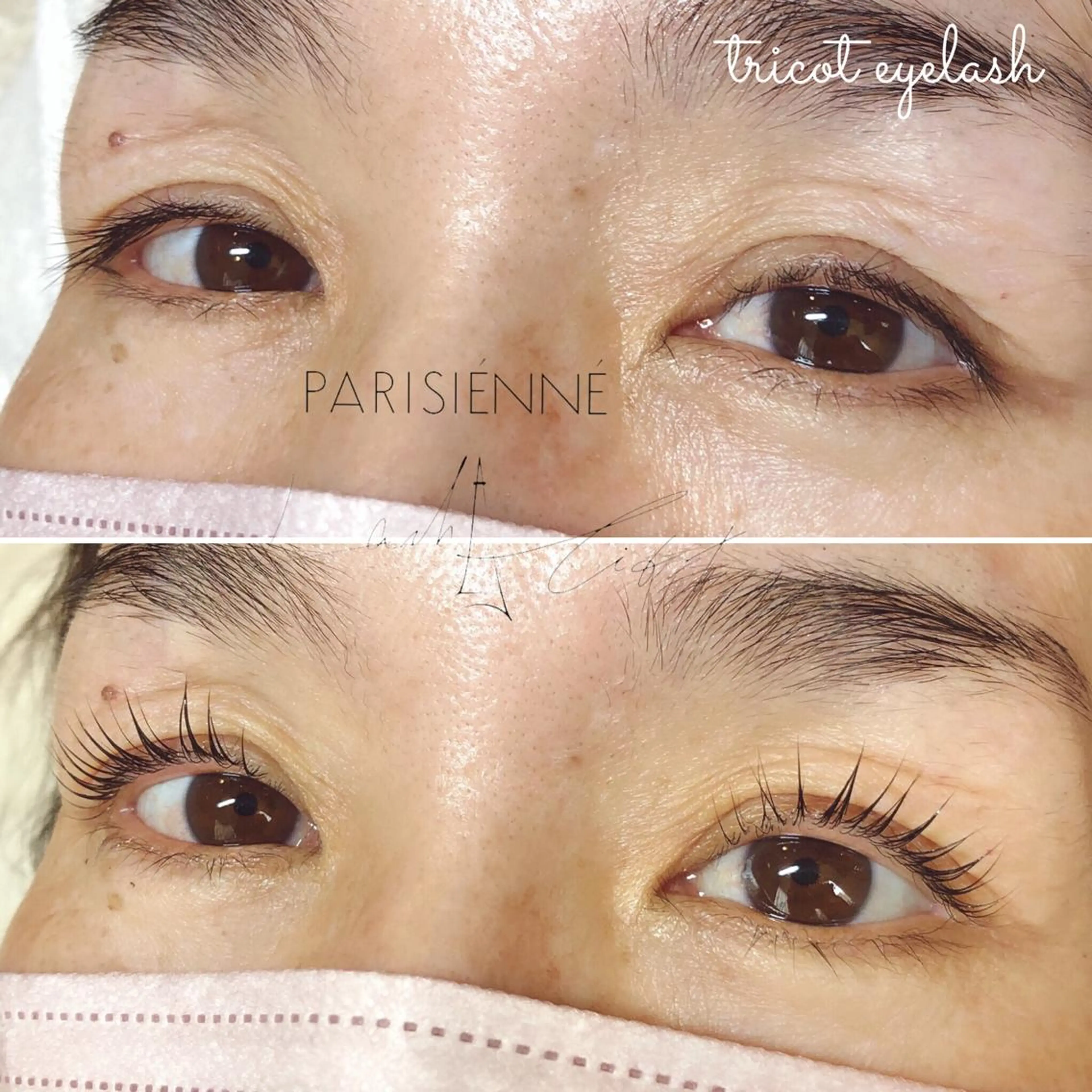 マツエク・マツパ パリジェンヌラッシュリフト tricot 藤元のマツエク・マツパデザイン