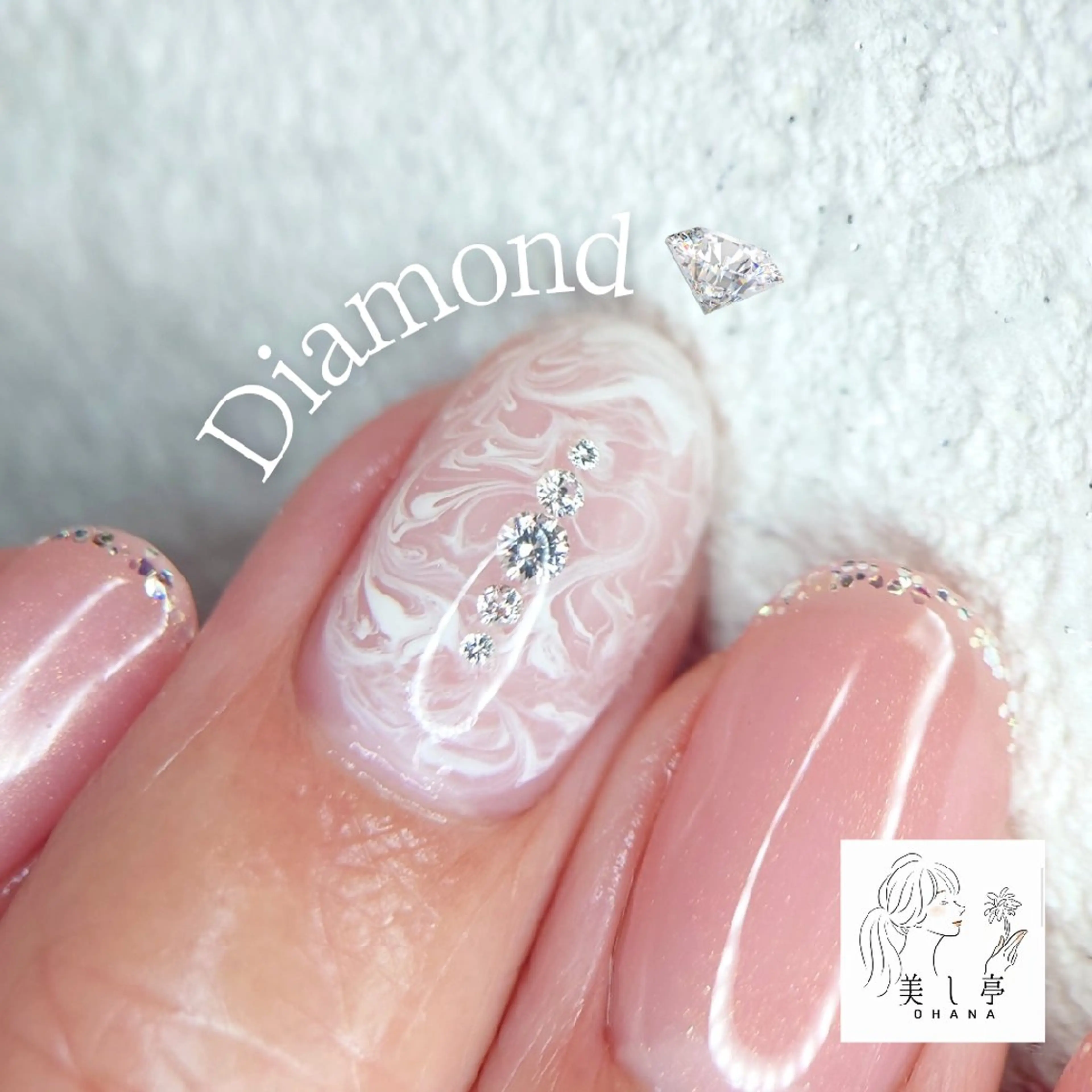 ネイル 美し亭 OHANAのネイルデザイン