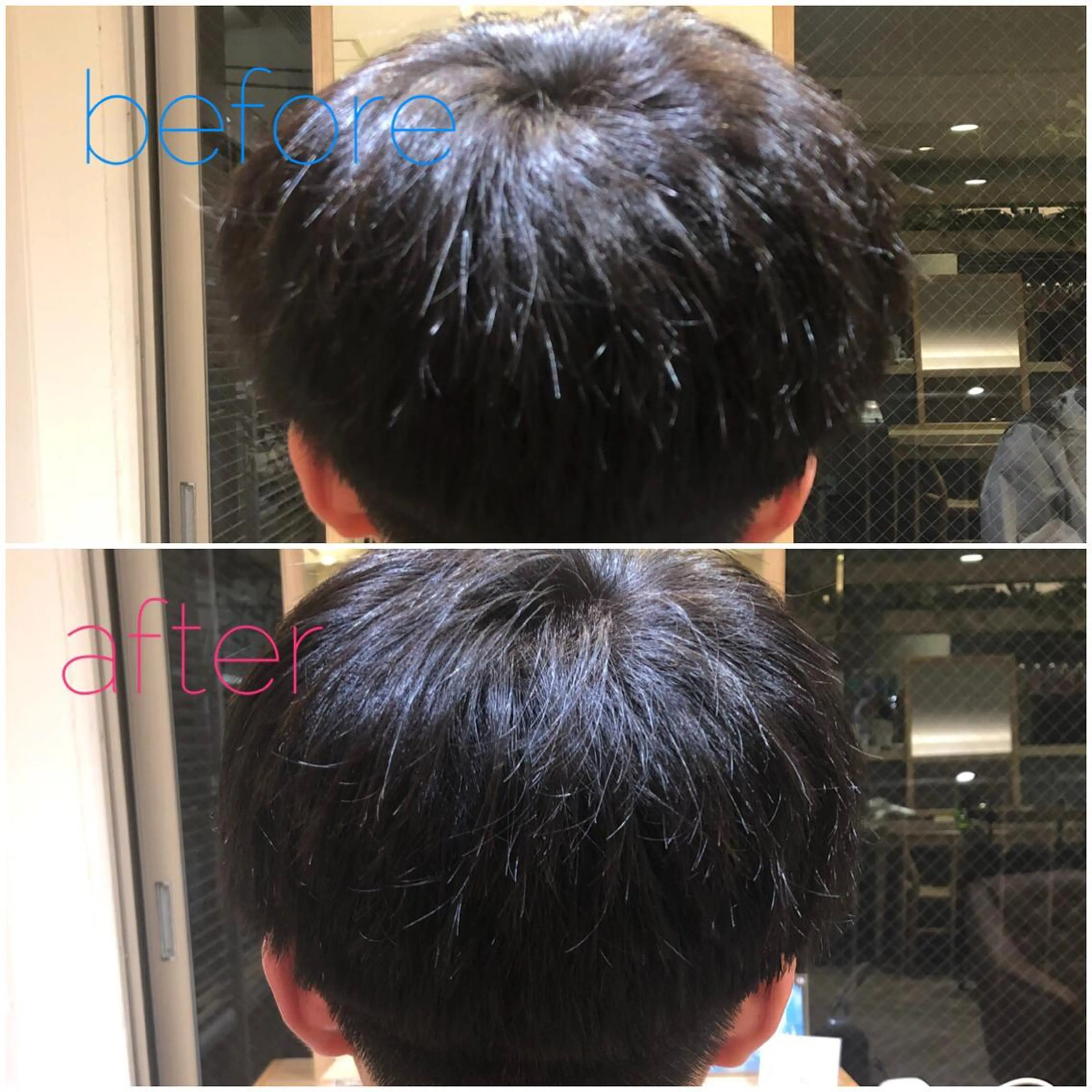 パーマ メンズ 佐川 友里のヘアスタイル