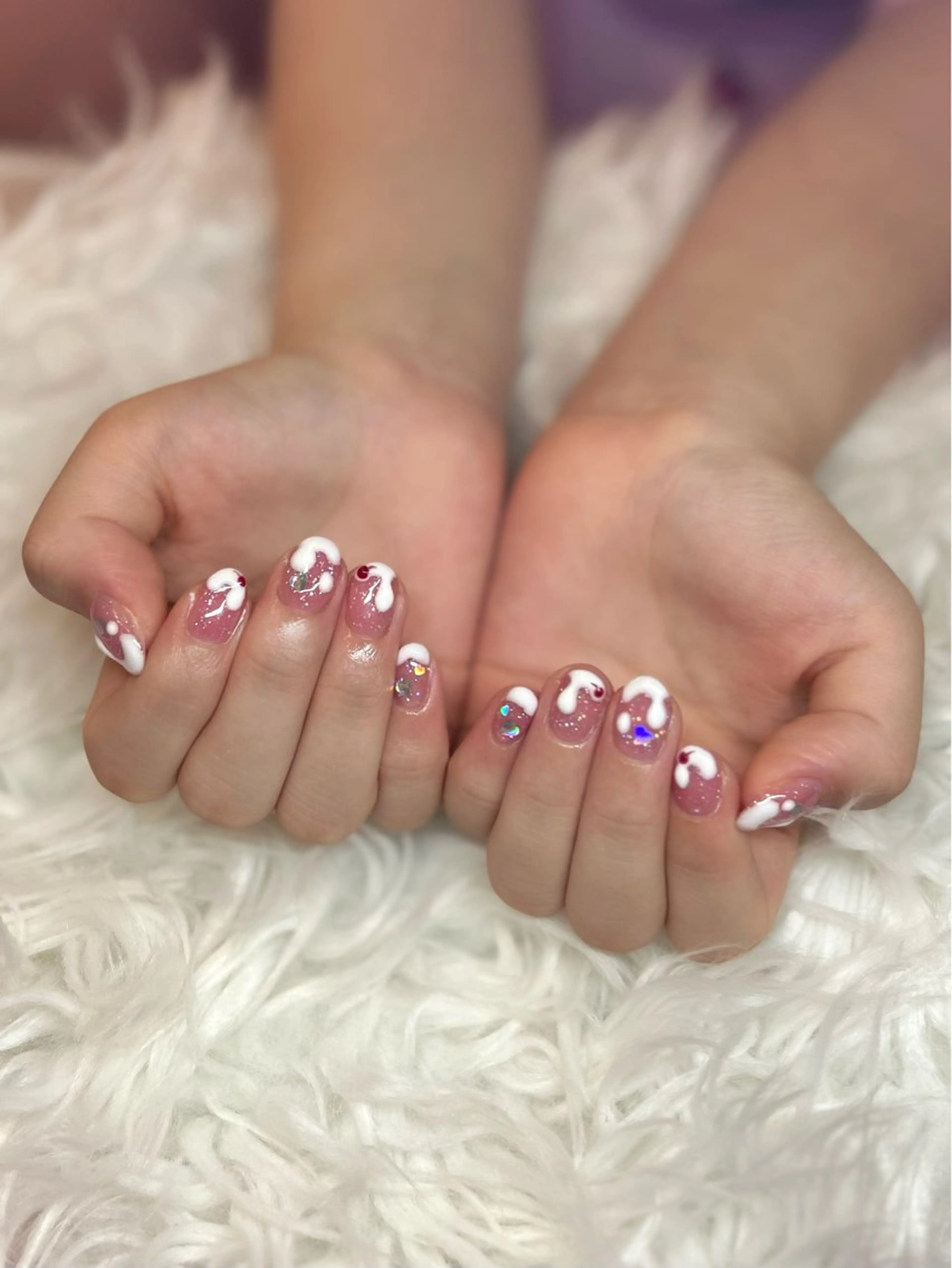 ネイル ハンドネイル 中村 穂乃果のネイルデザイン