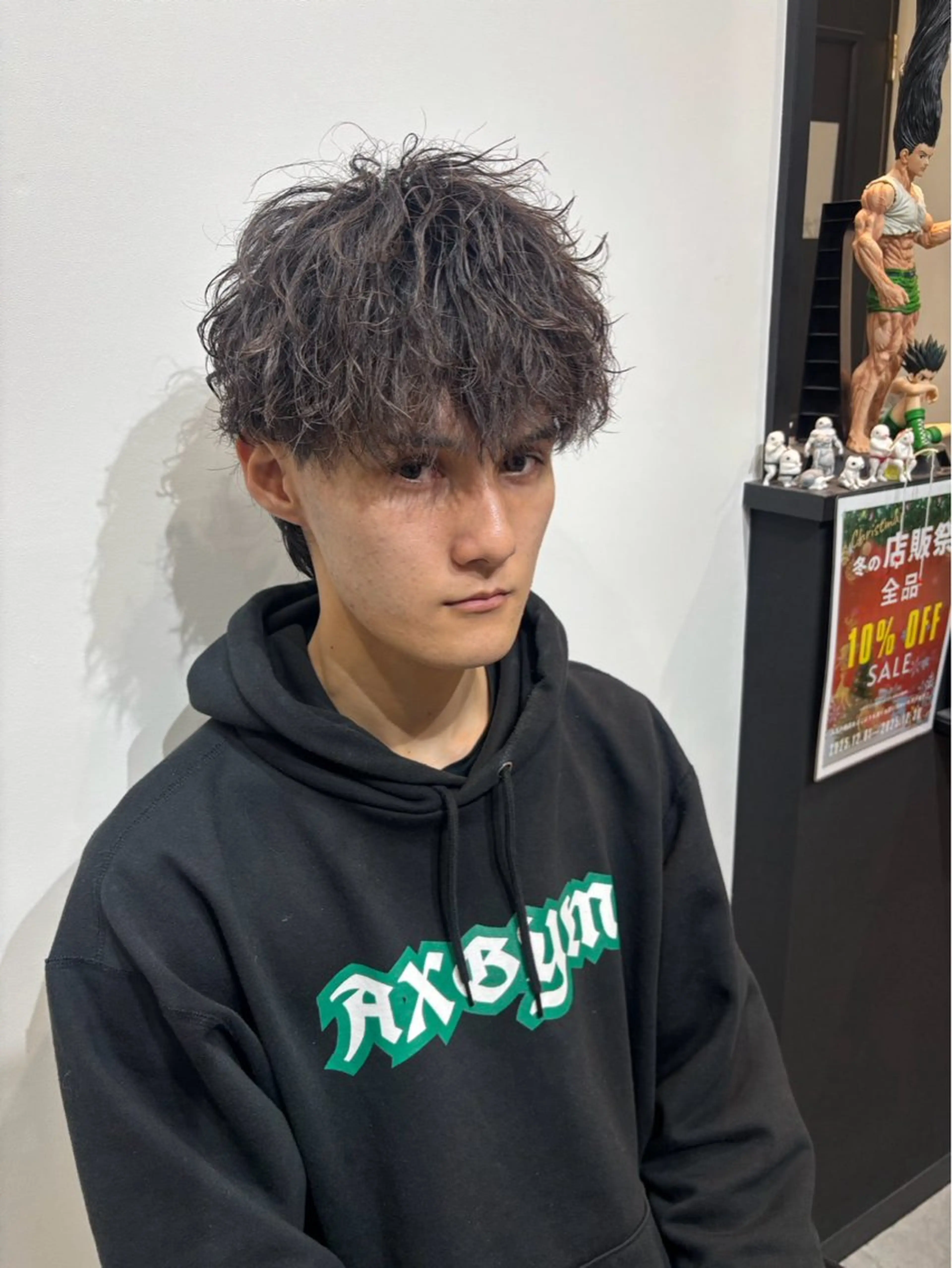 パーマ ✂️メンズサロン✂️ SHINE✨浅野士稀のヘアスタイル