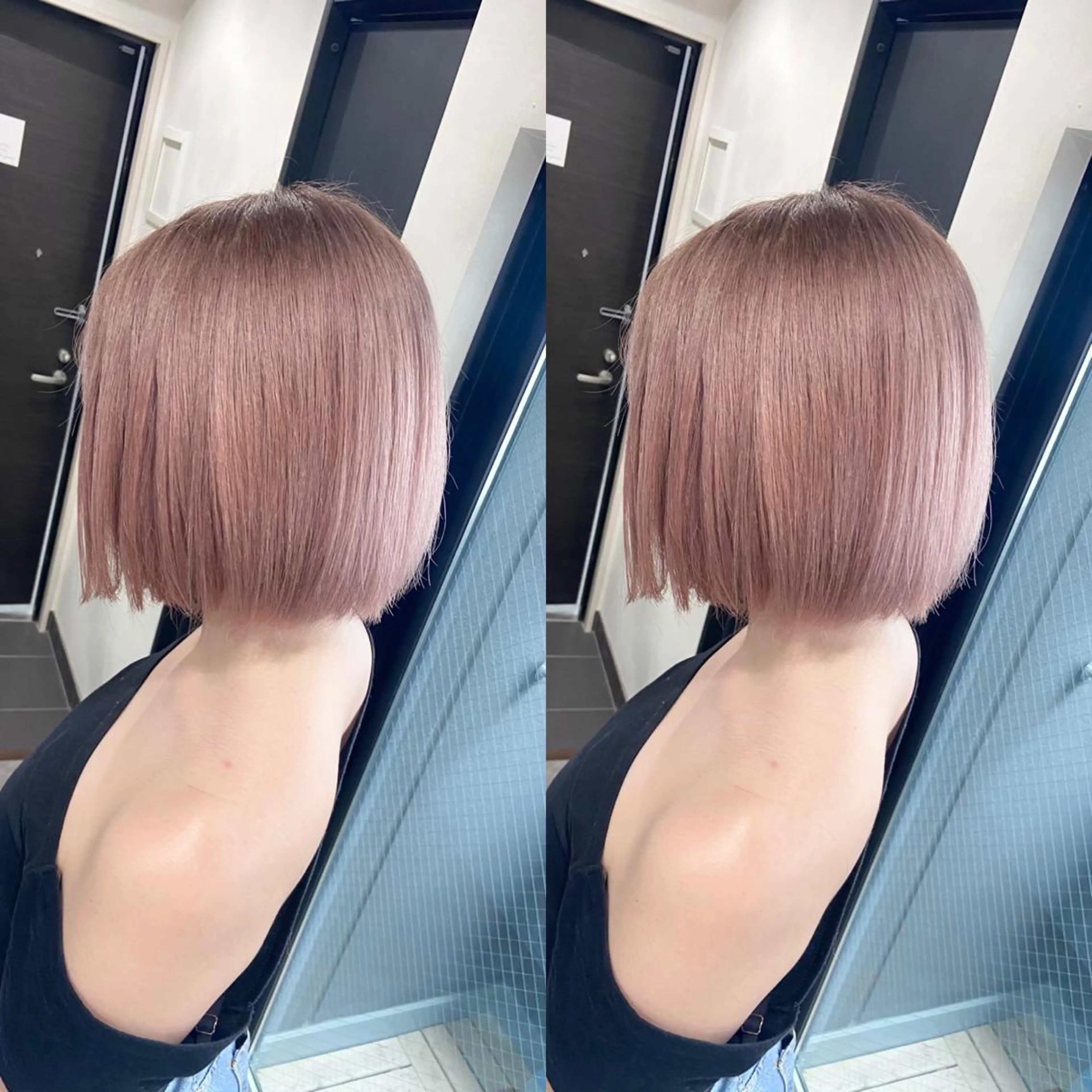 ショート カラー ヘアカラー トリートメント タニ ユウのヘアスタイル