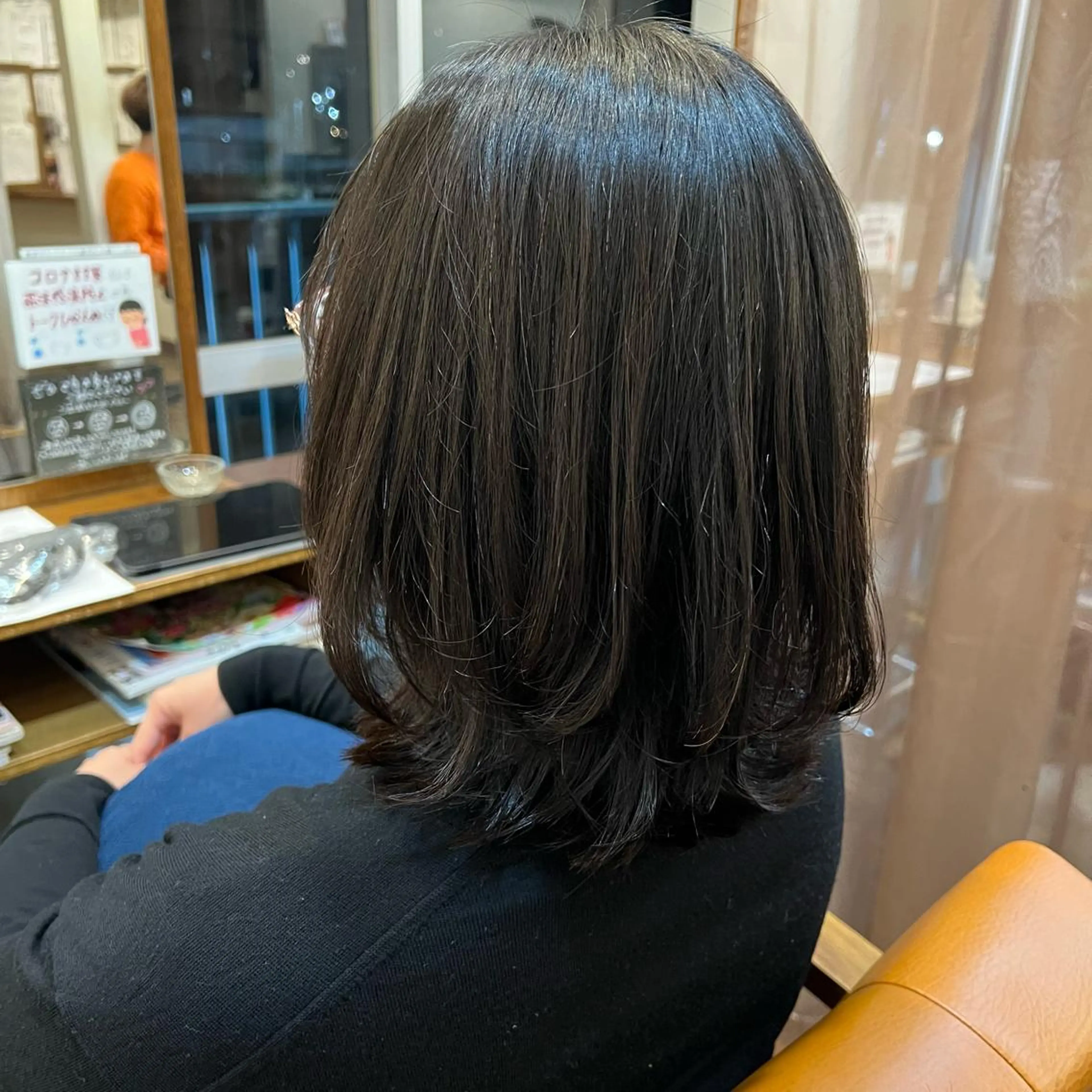 ミディアム くびれヘア chakura めいのヘアスタイル