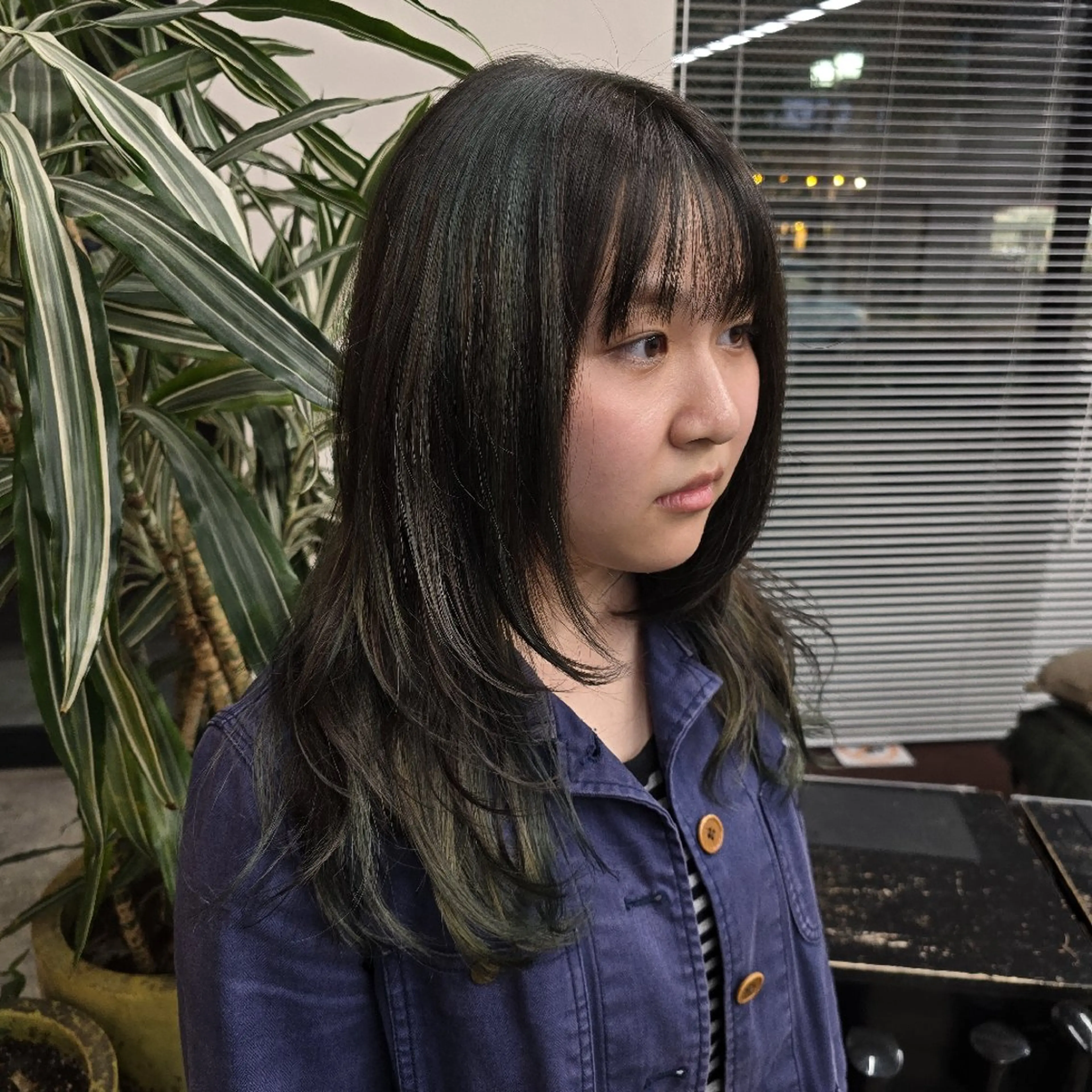 カラー ロング ヘアカラー ハヤシ マユ ✂ 府中美容室のヘアスタイル