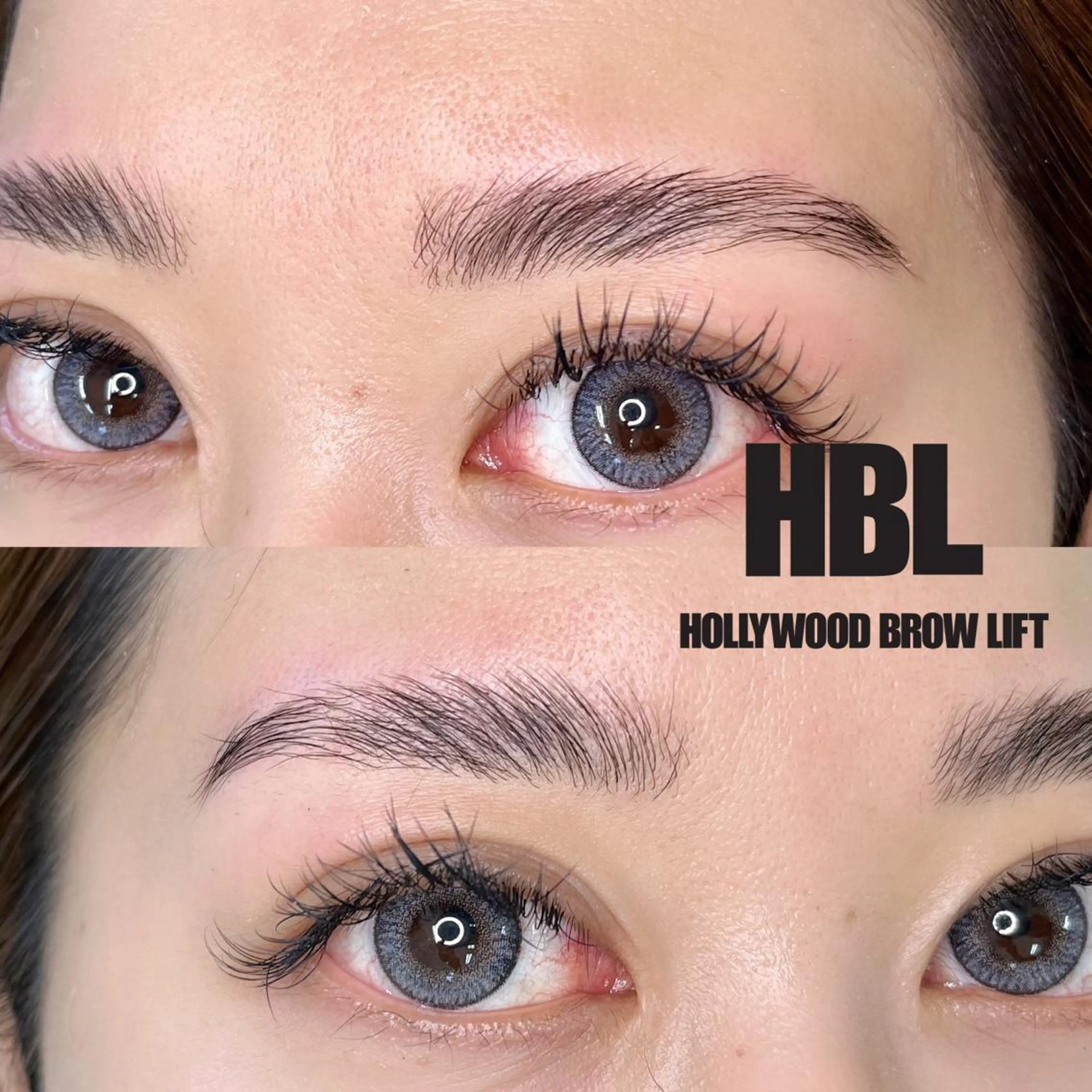 アイブロウ ハリウッドブロウリフト 🌺 SAKI 🌺のマツエク・マツパデザイン