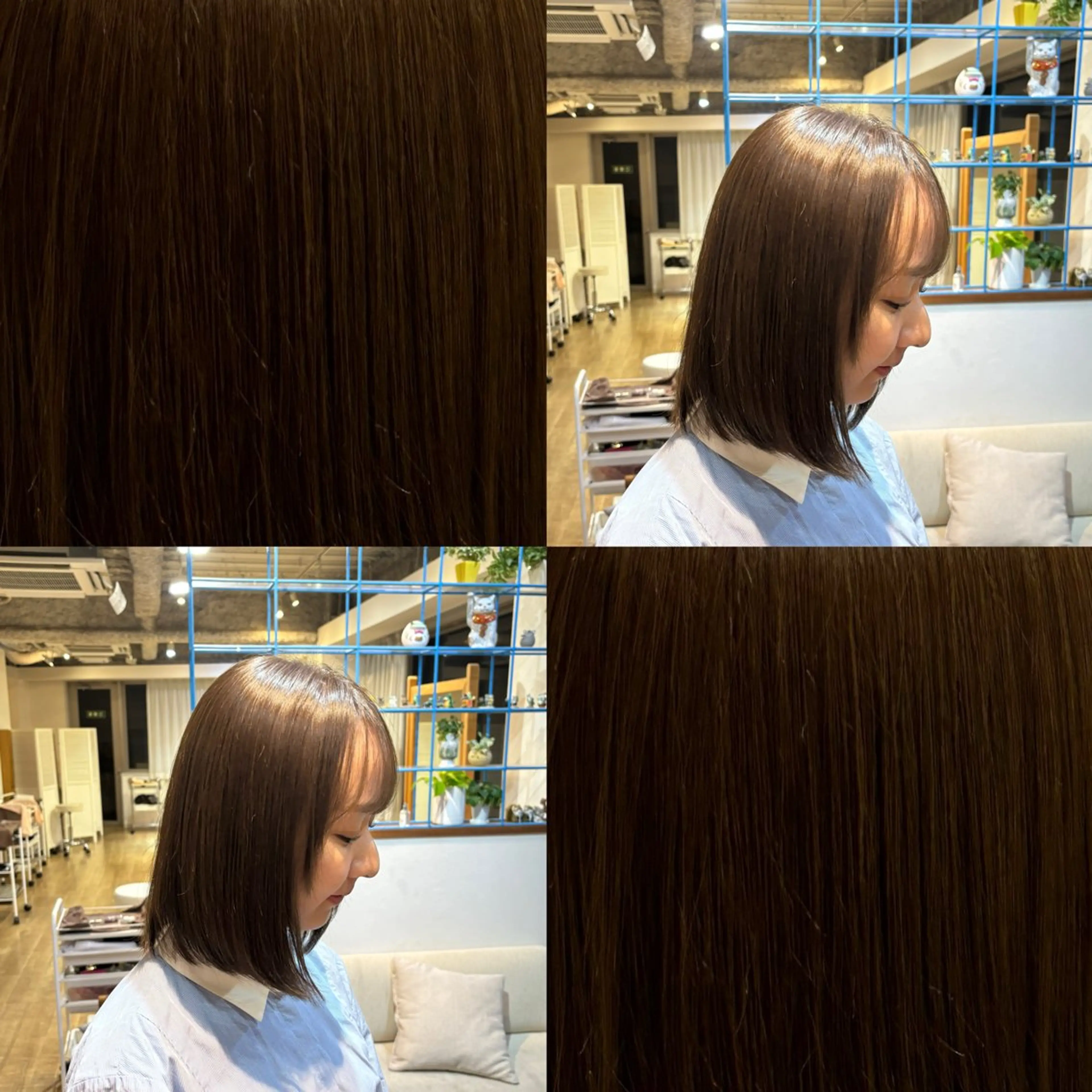 ショート カラー カット ヘアカラー トリートメント ヘッドスパ RINNO🌷艶髪/ 透明感&艶カラーのヘアスタイル