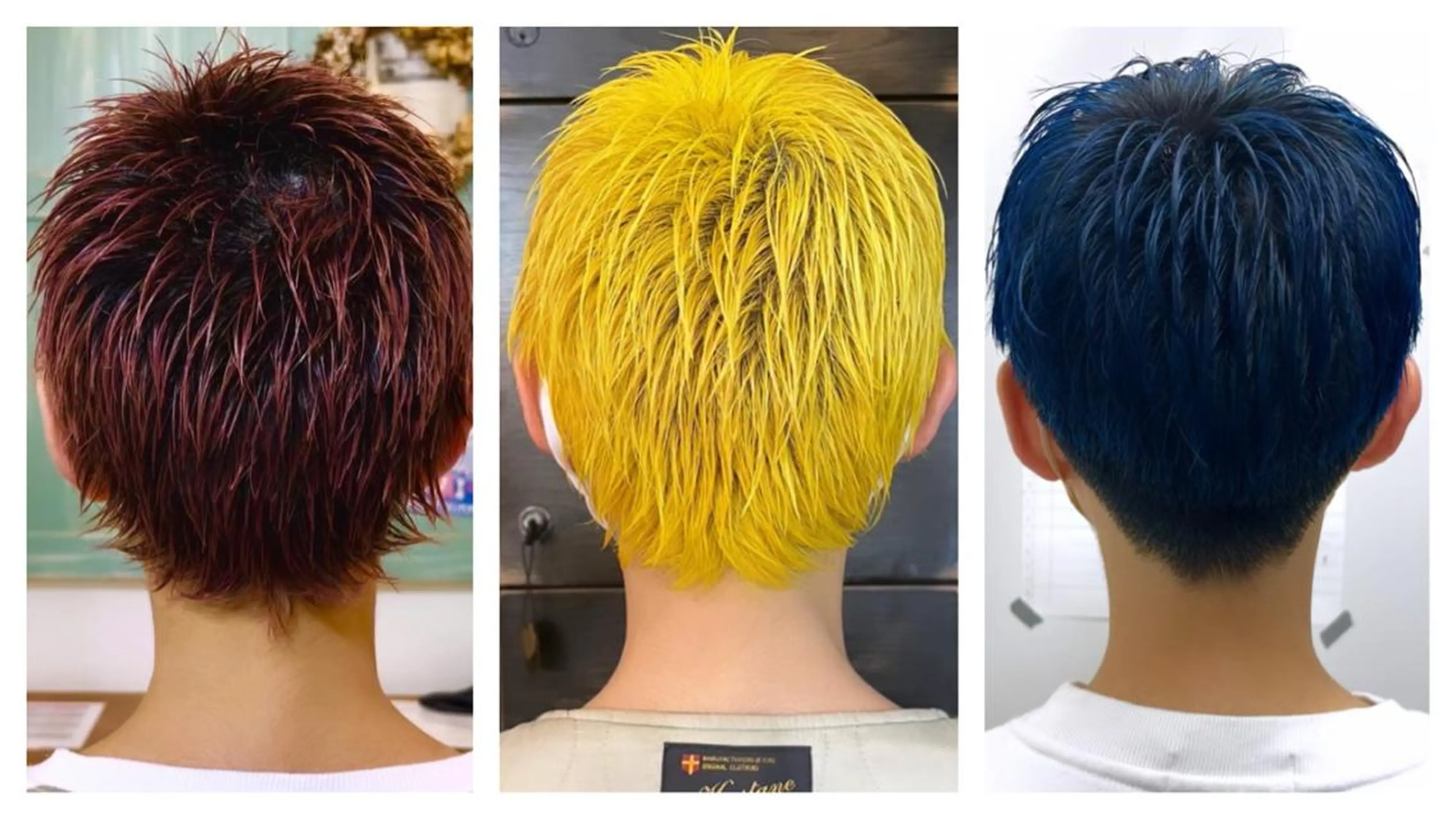 ショート カラー 原田 穂真のヘアスタイル