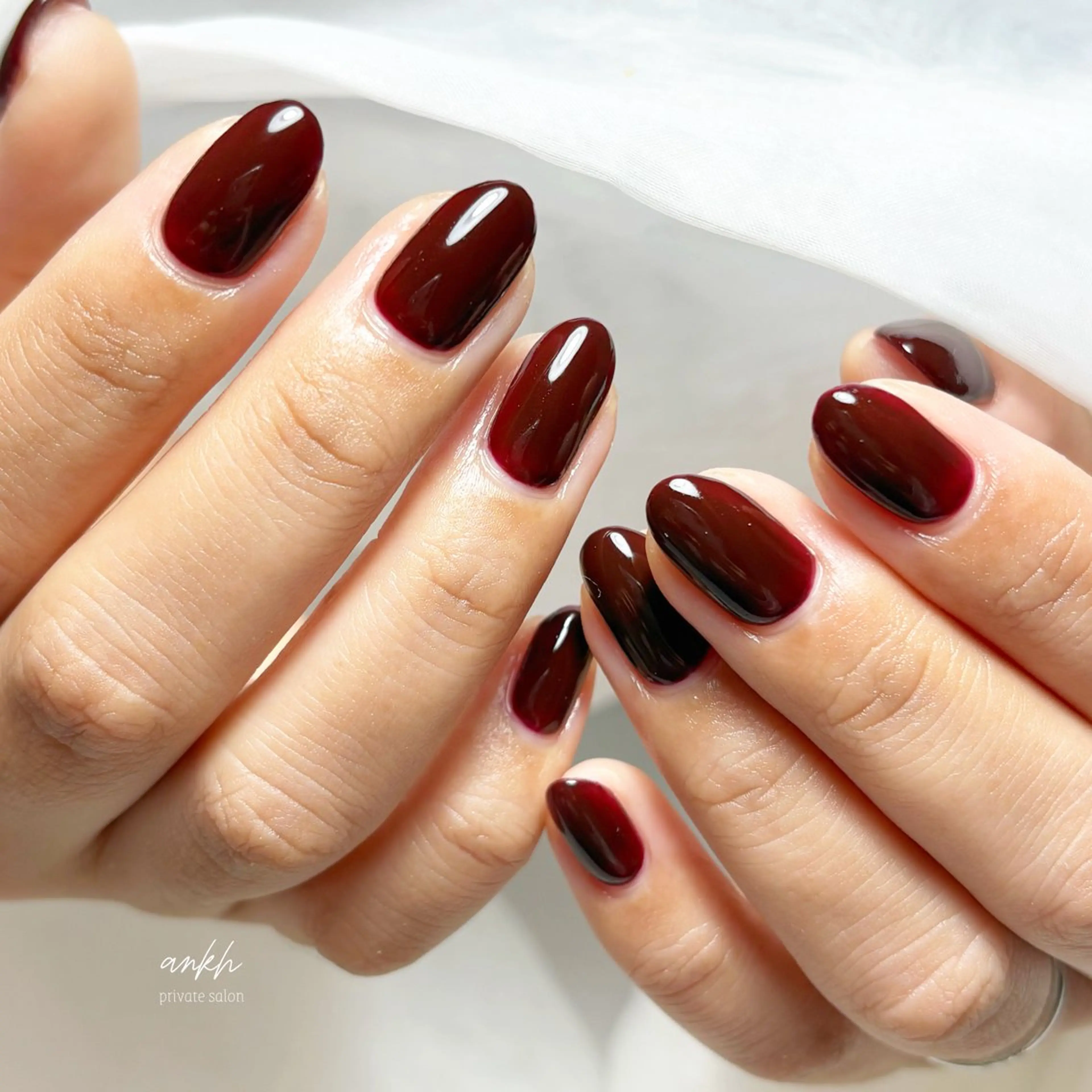 ネイル バレンタイン ankh. Minaのネイルデザイン