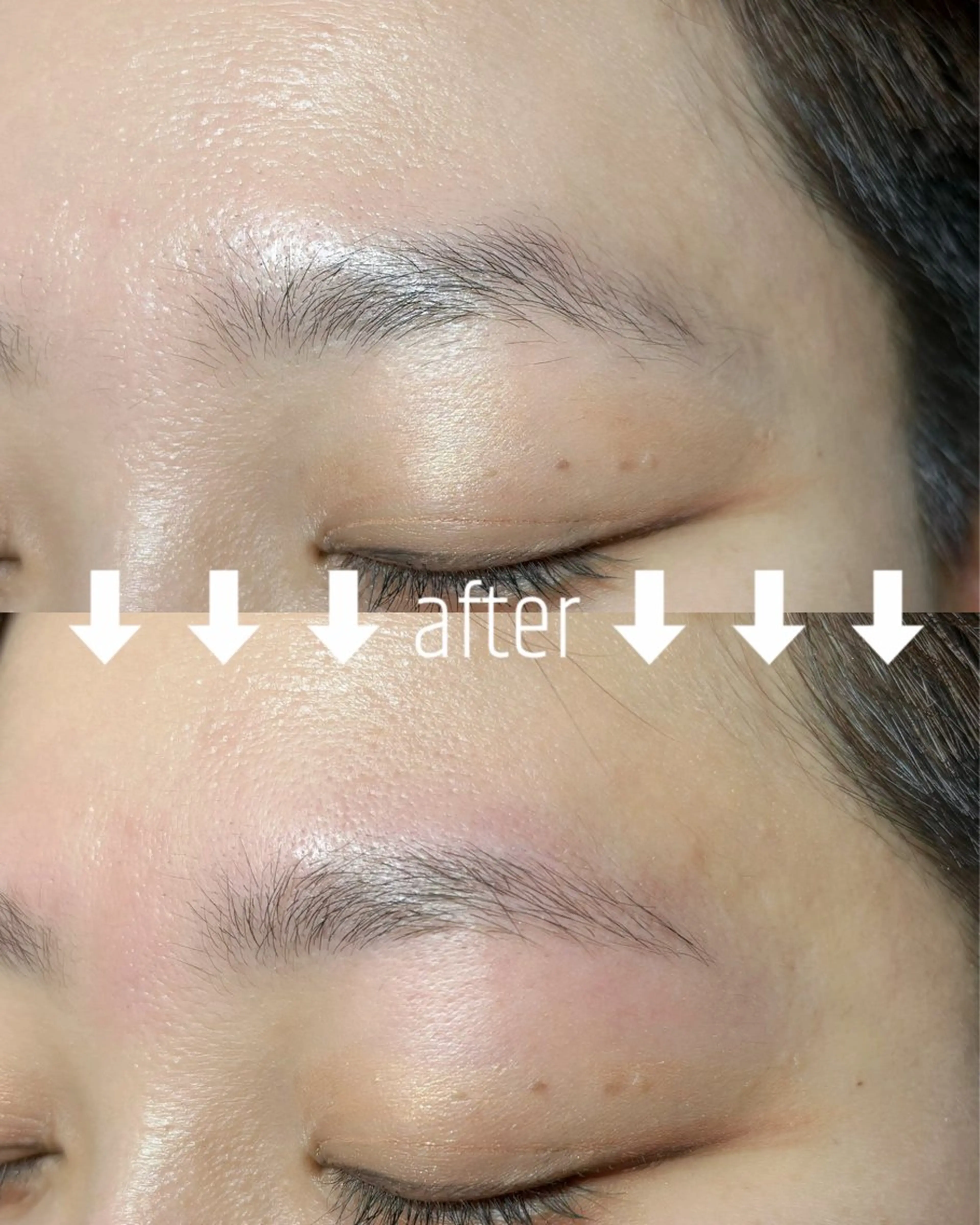 メンズ アイブロウ ワックス脱毛 眉カット その他(アイブロウ) Reika メンズ眉×HBLの眉毛・アイブロウイメージ