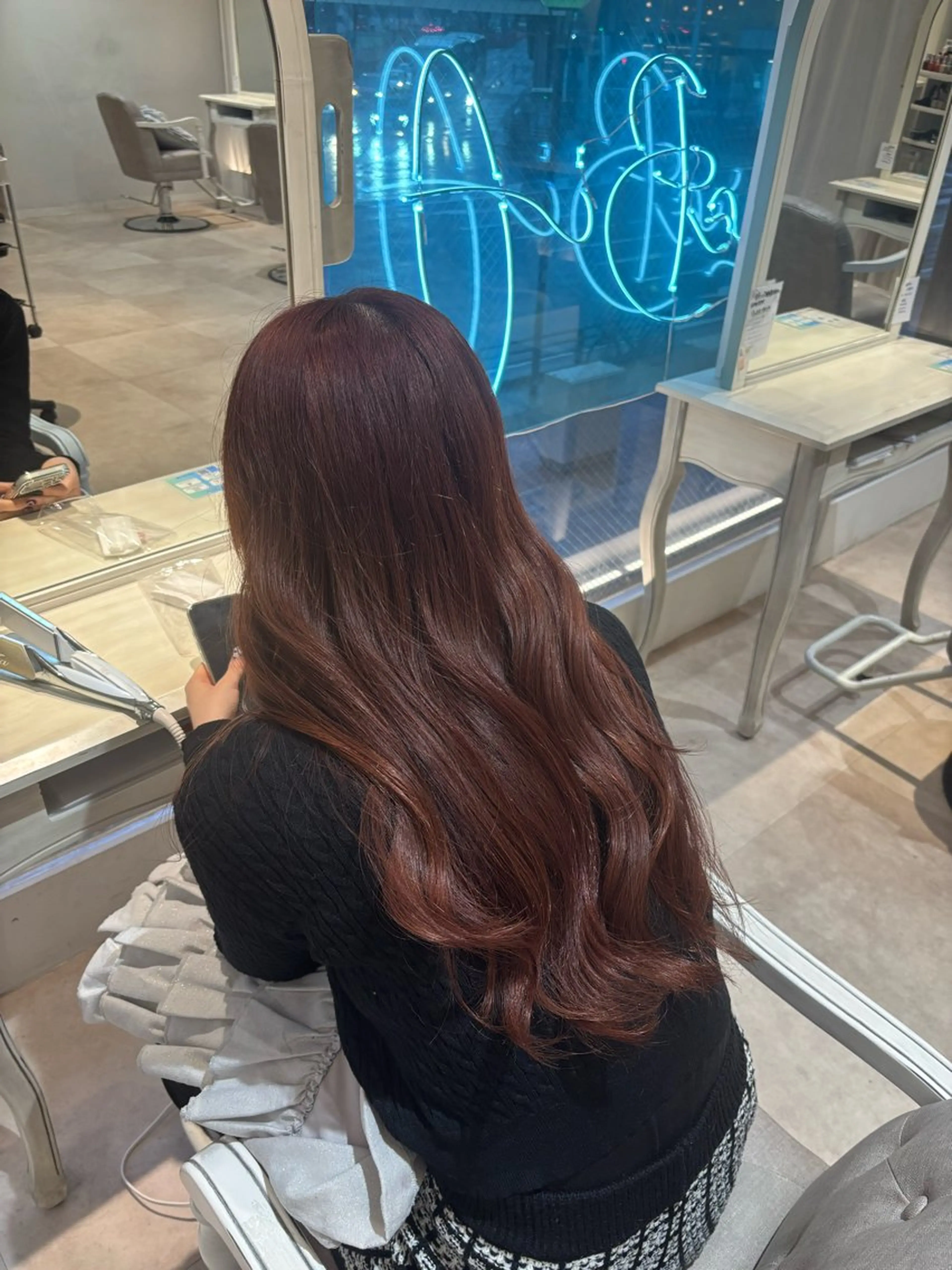 ミニモ限定レディースカット+カラー✂️(ミディアム～ロング)の写真