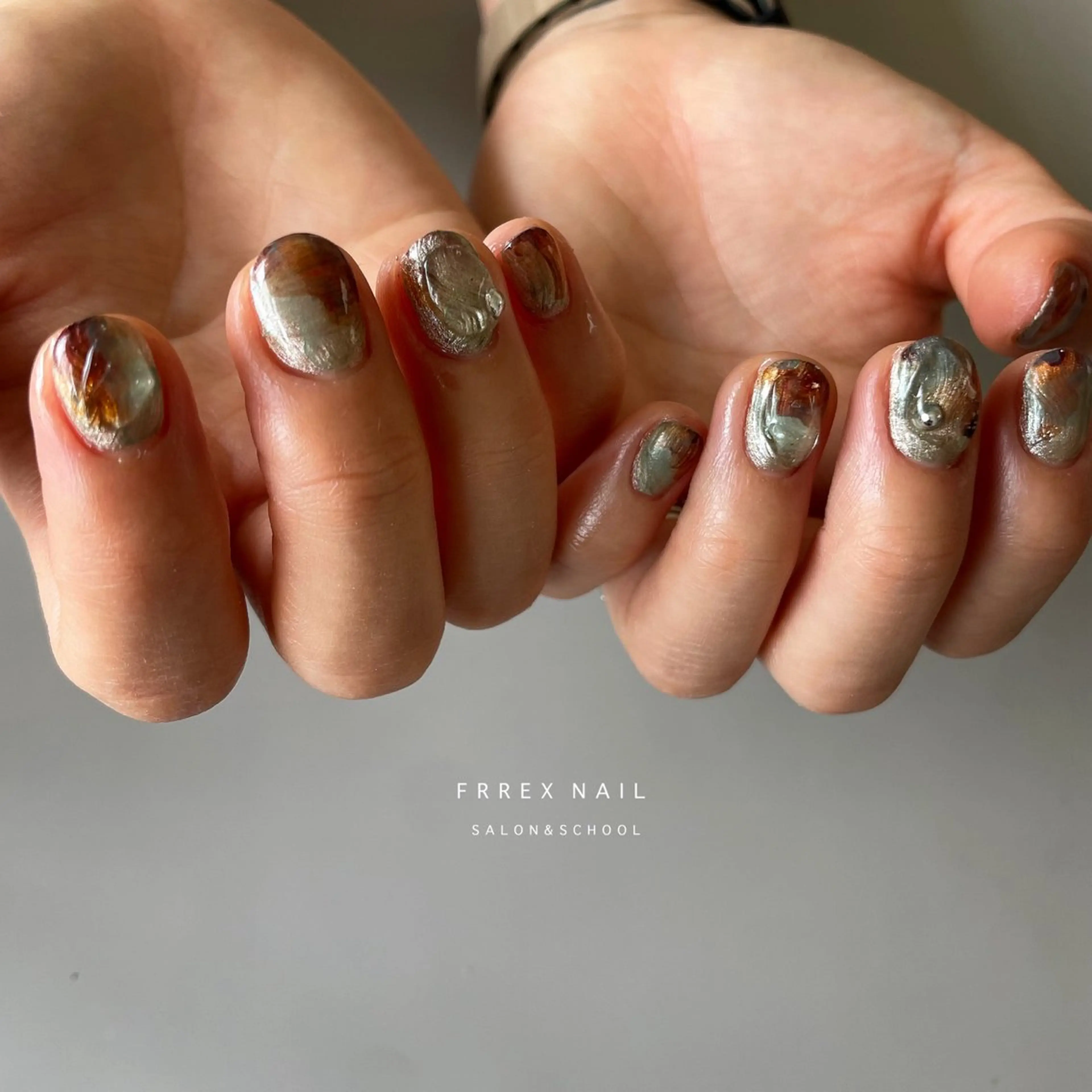 ネイル ハンドネイル ハンドケア freex nail /ニュアンス/個性派のネイルデザイン